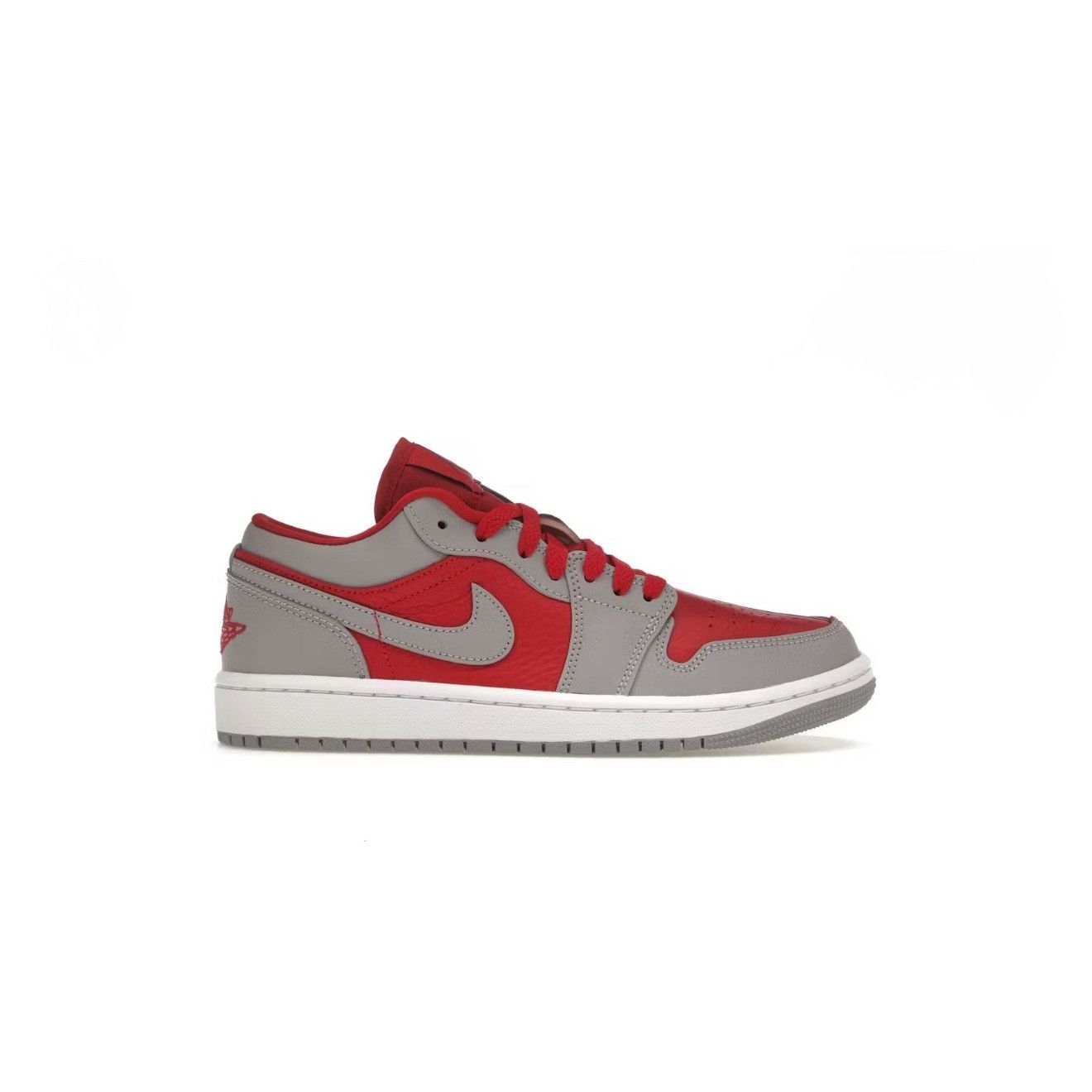 Women's Jordan 1 Low SE Homage Split Gym Red Cement Grey Siz