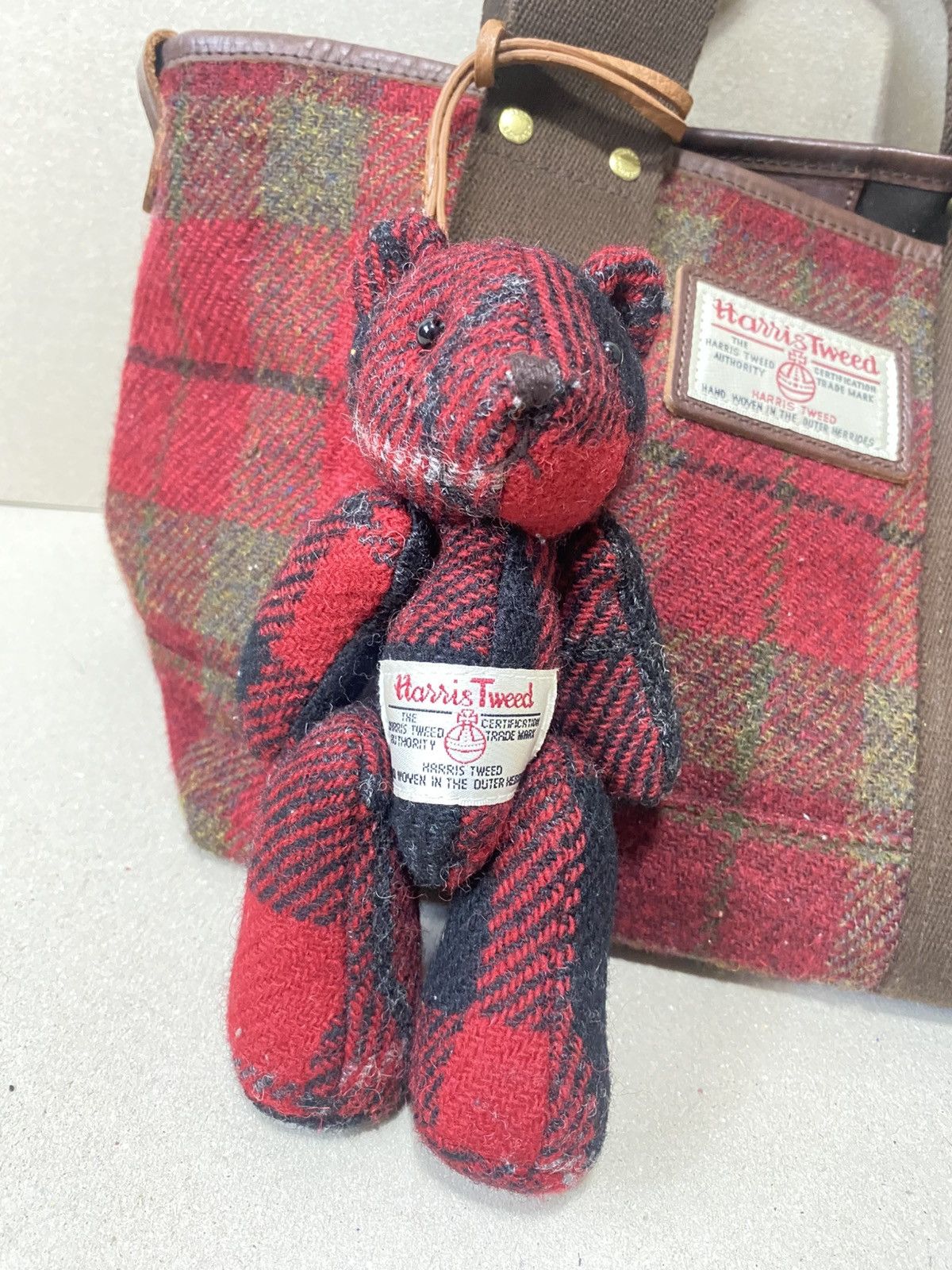 Harris Tweed × Vintage Harris Tweed Wool shoulder bag Size ONE SIZE - 4 Thumbnail