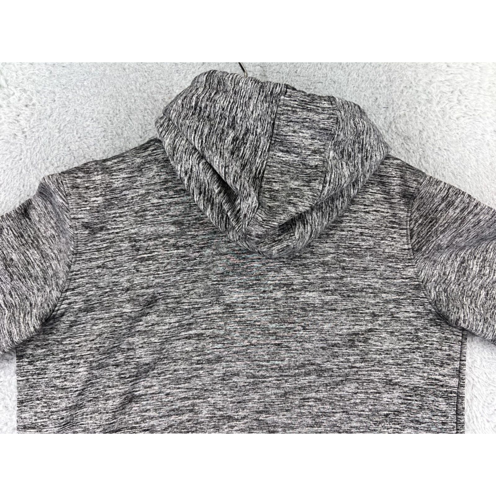 Under Armour Under Armour Hoodie Girls Extra Large Gray Pink Logo Kangaroo Pocket Pullover Size XL / US 12-14 / IT 48-50 - 6 Thumbnail