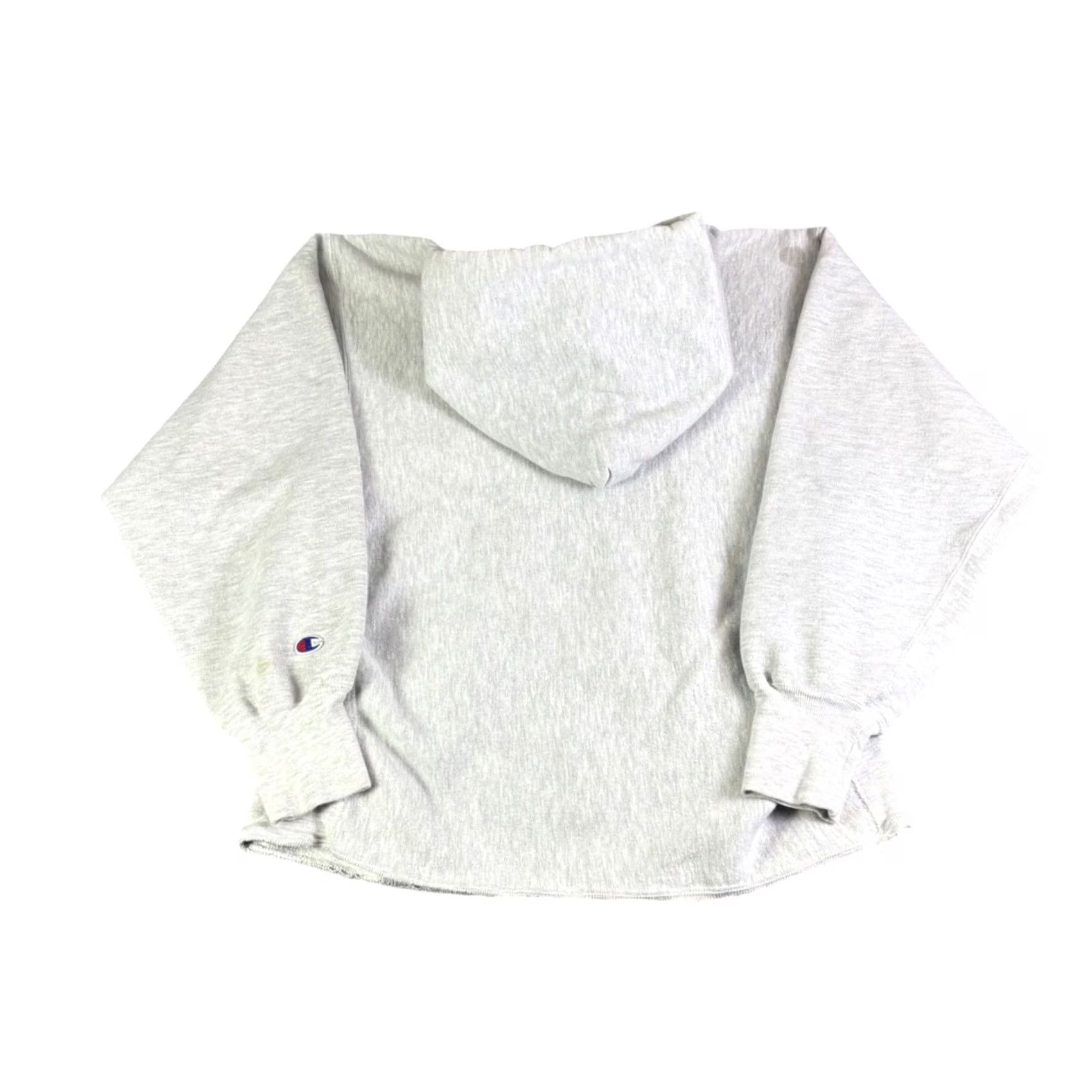 Champion VINTAGE Champion Hoodie Mens XL Gray Heather Sherwood Reverse Weave Pullover Graphic Print Size US XL / EU 56 / 4 - 2 Thumbnail