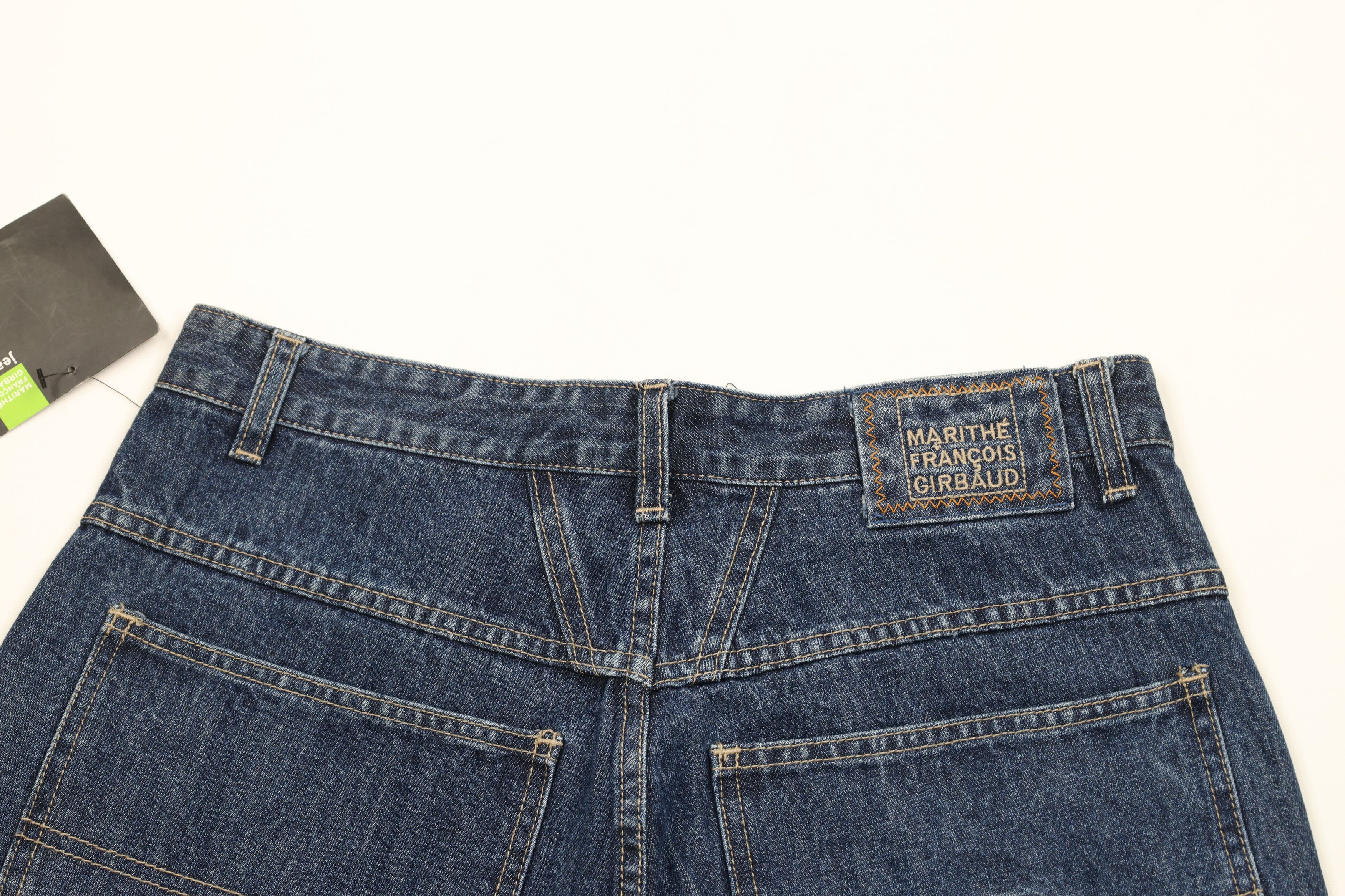 Marithe + Francois Girbaud × Vintage NOS Vintage 90s Marithe Francois Girbaud Denim Jean Shorts Size US 32 / EU 48 - 8 Thumbnail