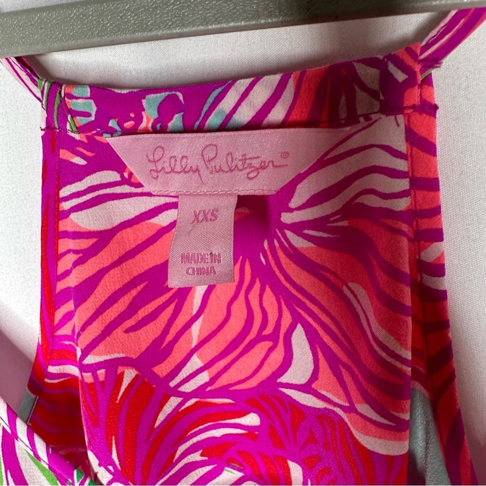 Lilly Pulitzer LILLY PULITZER Racer Back Silk Tan Top in Size XXS Size XXS / US 00 / IT 34 - 2 Thumbnail