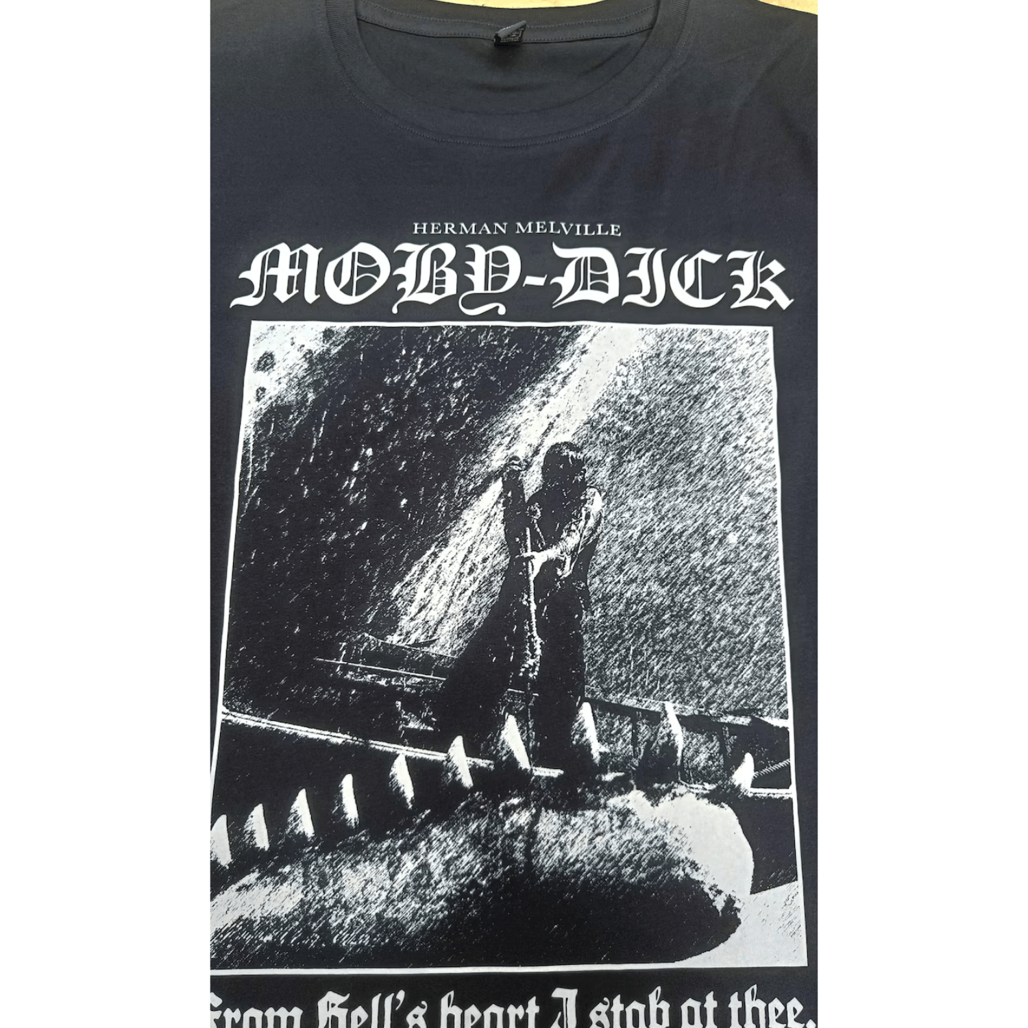 Japanese Brand Moby Dick Shirt – Heavy Metal, Dark Literary Shirt Size US L / EU 52-54 / 3 - 3 Thumbnail