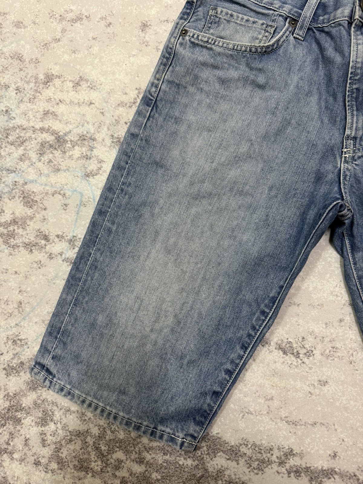 Uniqlo UNIQLO UJ SHORT CUT DENIM JEANS PANTS Size US 30 / EU 46 - 4 Thumbnail