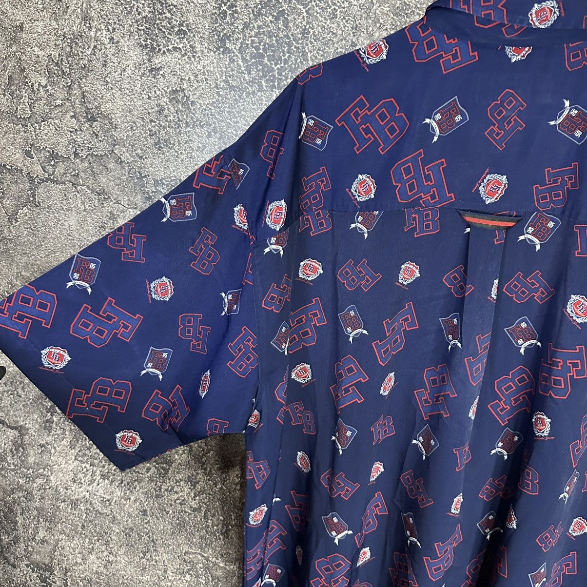Fubu Vintage Rare Fubu Rap Monogram Shirt Size US XXL / EU 58 / 5 - 18 Thumbnail