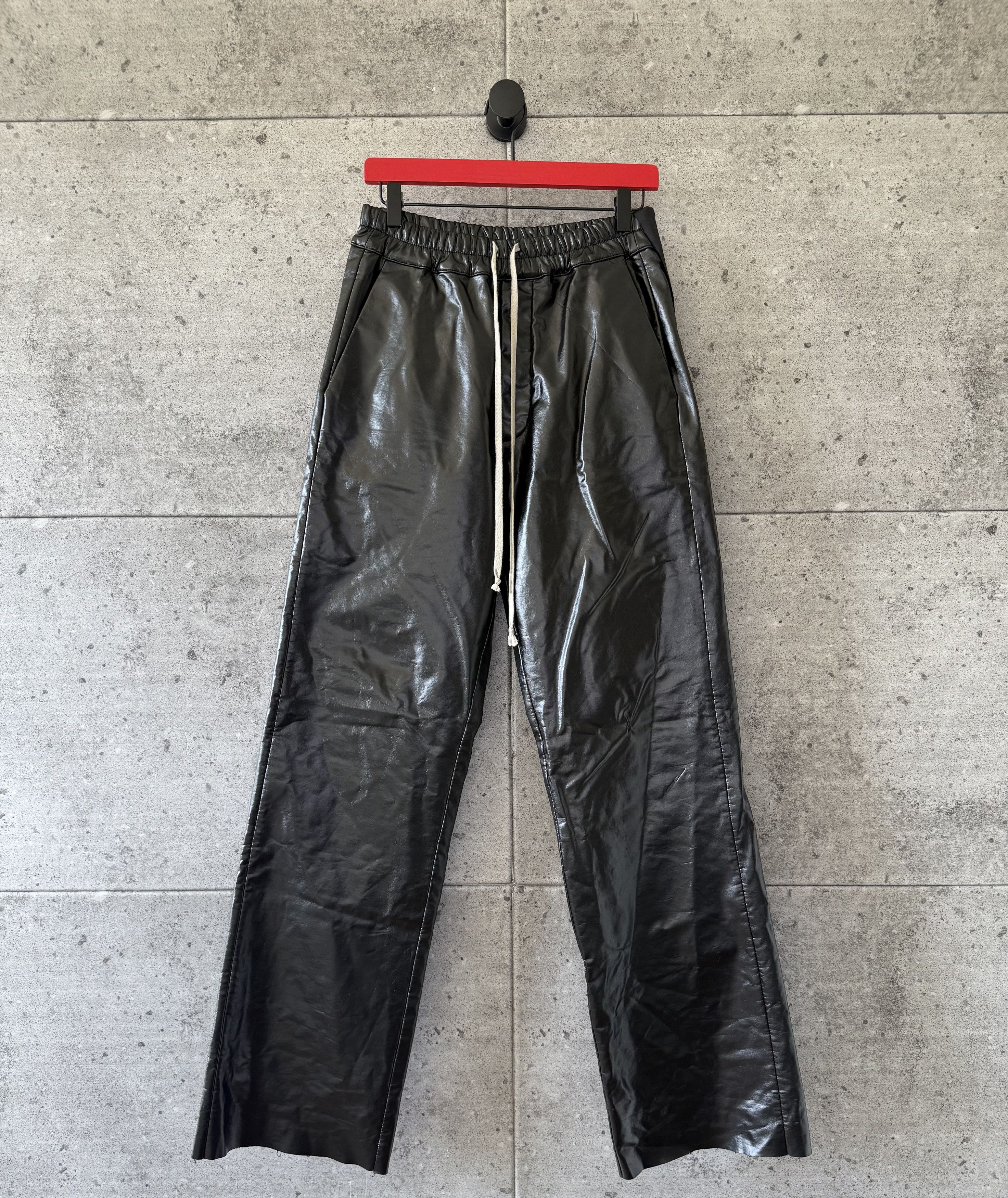 Rick Owens Rick Owens coated Dietrich sample pants Size US 32 / EU 48 - 1 Thumbnail