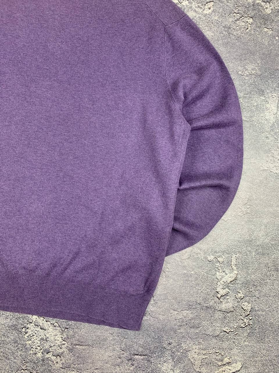 Polo Ralph Lauren Polo Ralph Lauren Men’s V-Neck Sweater Purple Pima Cotton Size US M / EU 48-50 / 2 - 15 Thumbnail