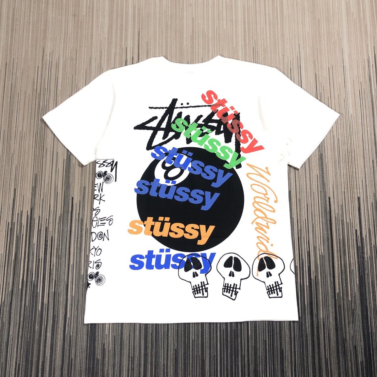 Stussy × Vintage Stussy Test Strike Tee Size US S / EU 44-46 / 1 - 1 Thumbnail