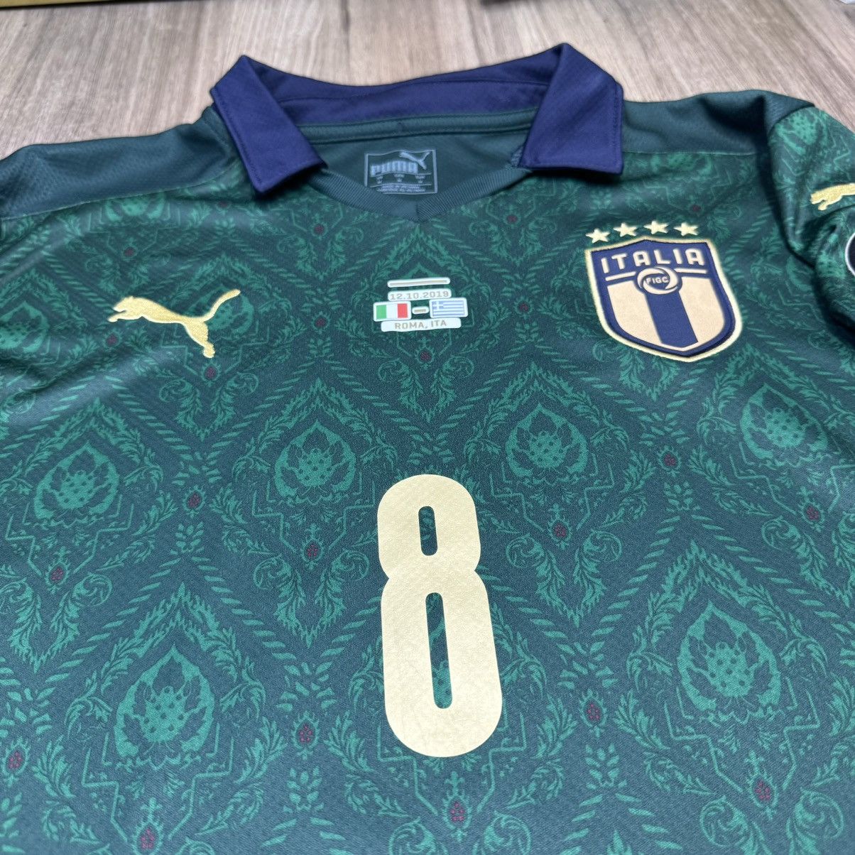 Puma Italy 19/20 third away shirt #8 Jorginho Size US M / EU 48-50 / 2 - 3 Thumbnail