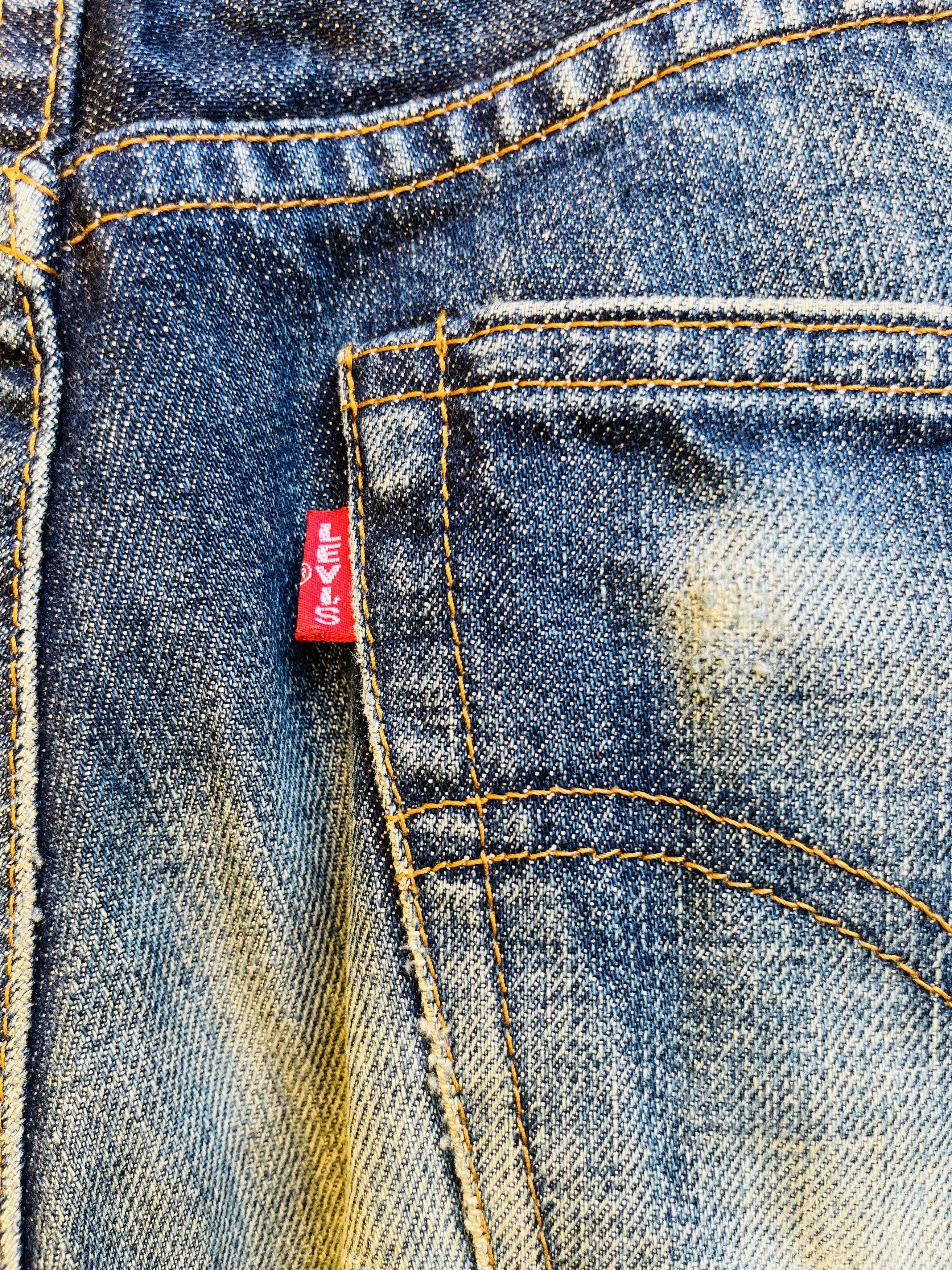 Japanese Brand Vintage Levis Big E Japanese Reproduction Fashion Style Size US 31 - 8 Thumbnail