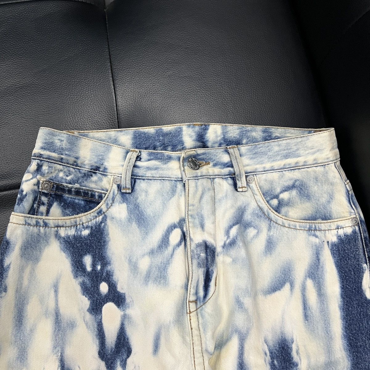 Helmut Lang Helmut Lang by Shayne Oliver SS18 Tie-Dye “97” Jeans Size US 28 / EU 44 - 5 Thumbnail