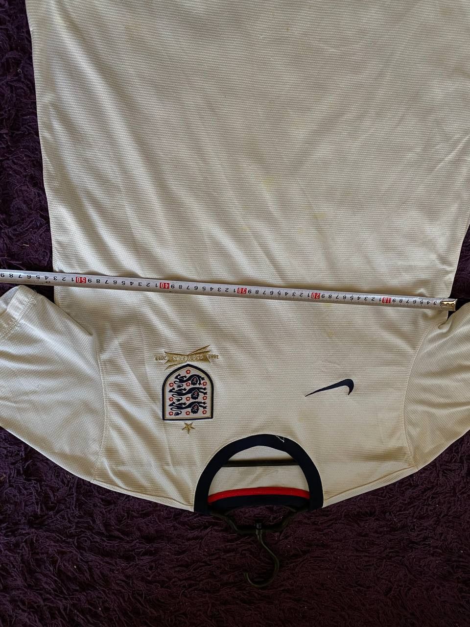 Nike × Vintage Nike England Ubique Home Jersey T Shirt Tee Size US L / EU 52-54 / 3 - 13 Thumbnail