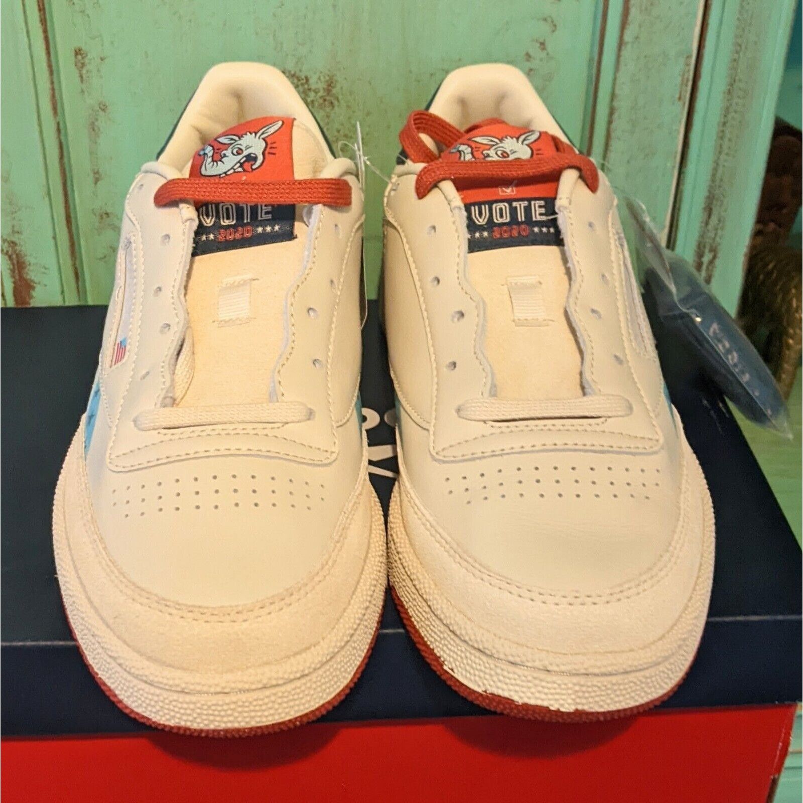 Reebok Reebok Club C Vote Men's 7 Women's 8.5 Limited Edition 500 Size US 8.5 / EU 41-42 - 5 Thumbnail