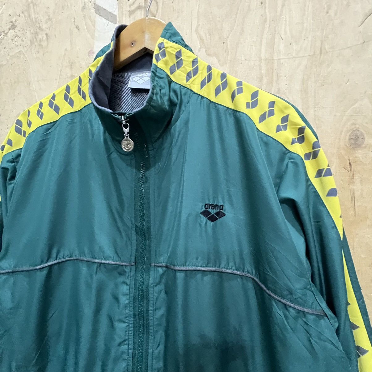 Japanese Brand Vintage Arena Windbrecker Size US L / EU 52-54 / 3 - 6 Thumbnail