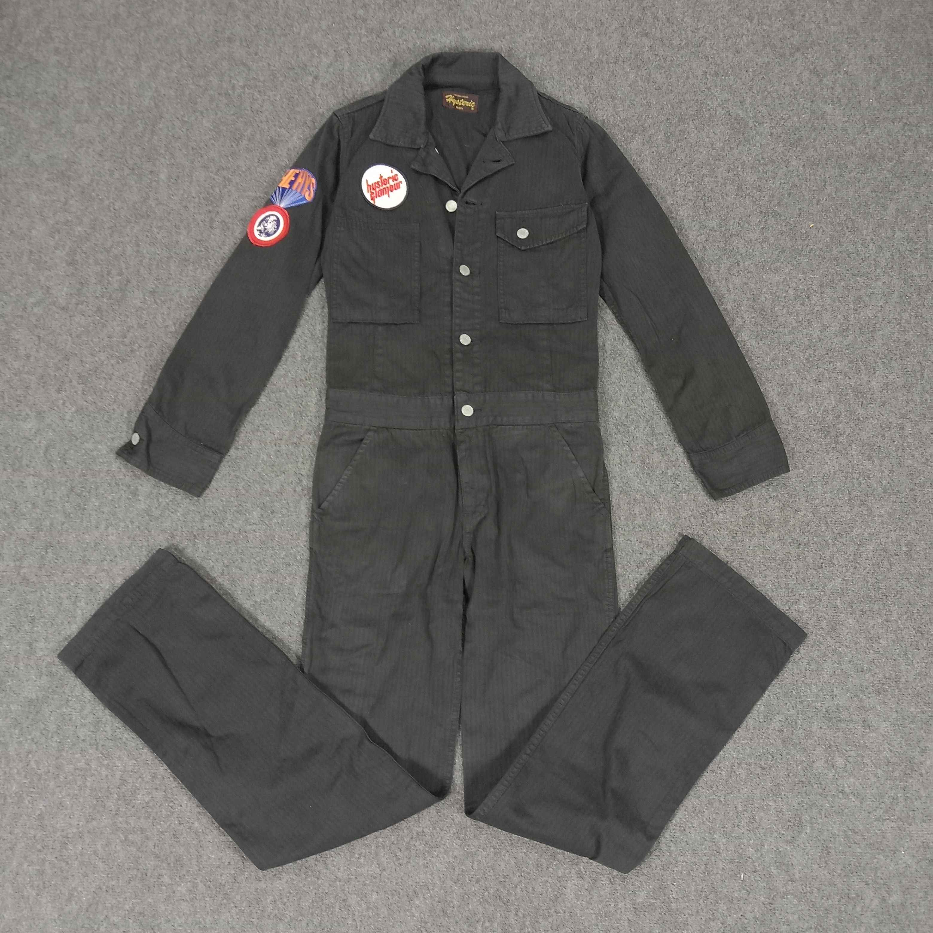 Hysteric Glamour × If Six Was Nine × Vintage Hysteric Glamour Japanese Brand Punk Coverall Jacket Size US XS / EU 42 / 0 - 5 Thumbnail