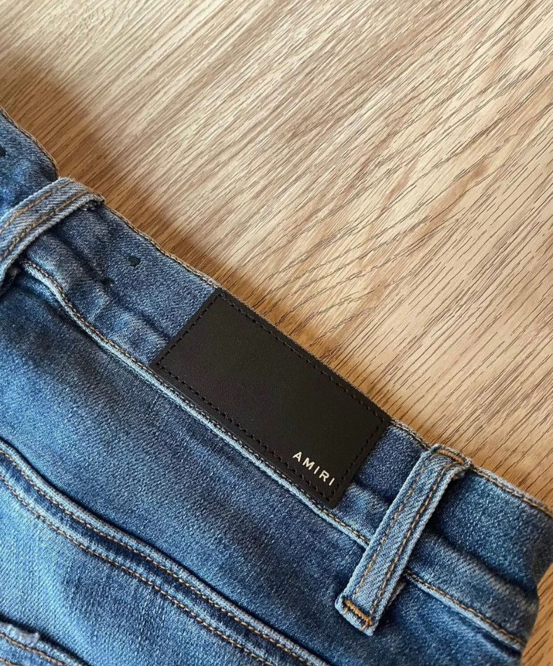 Amiri Amiri patched mx1 blue jeans Size US 30 / EU 46 - 3 Thumbnail