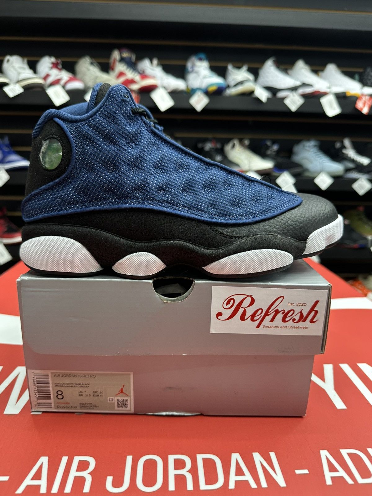 Jordan Brand Air Jordan 13 Brave Blue Size 8 Size US 8 / EU 41 - 1 Thumbnail