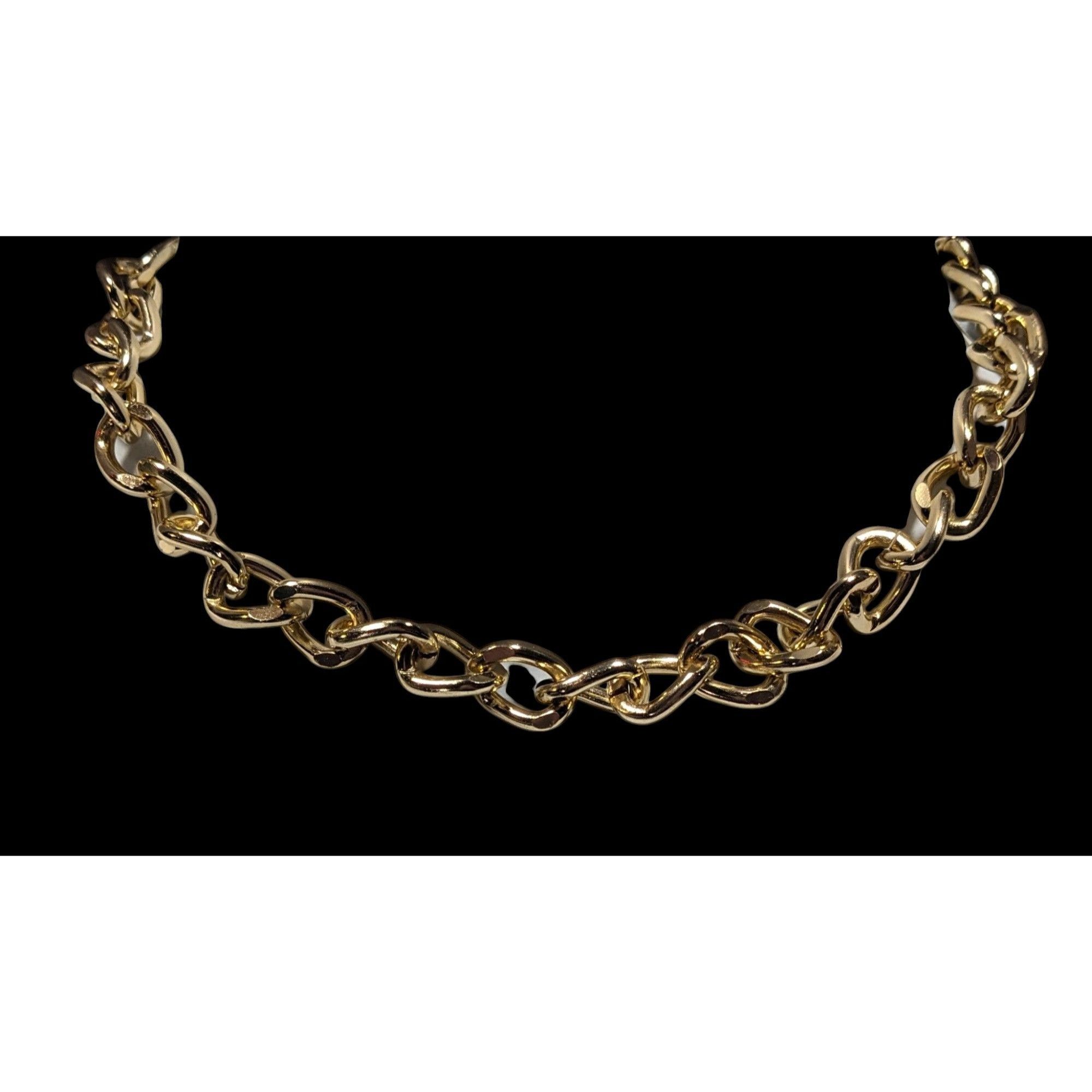 Other Classic Gold Tone Lightweight Chain Choker Necklace Size ONE SIZE - 5 Thumbnail