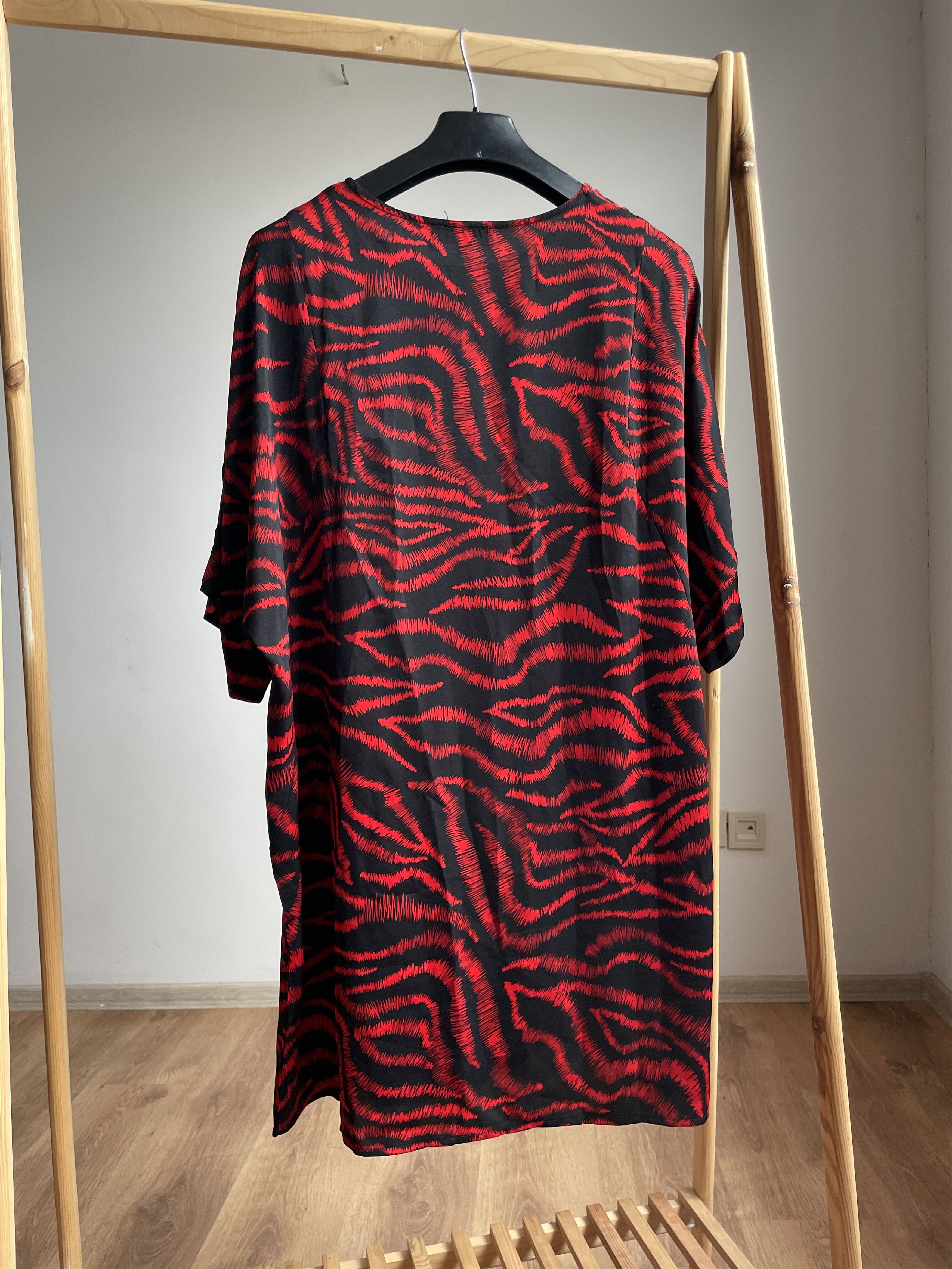 Other Frank Usher Zebra Print Oversized Tunic Dress Size S/M Size M / US 6-8 / IT 42-44 - 2 Thumbnail