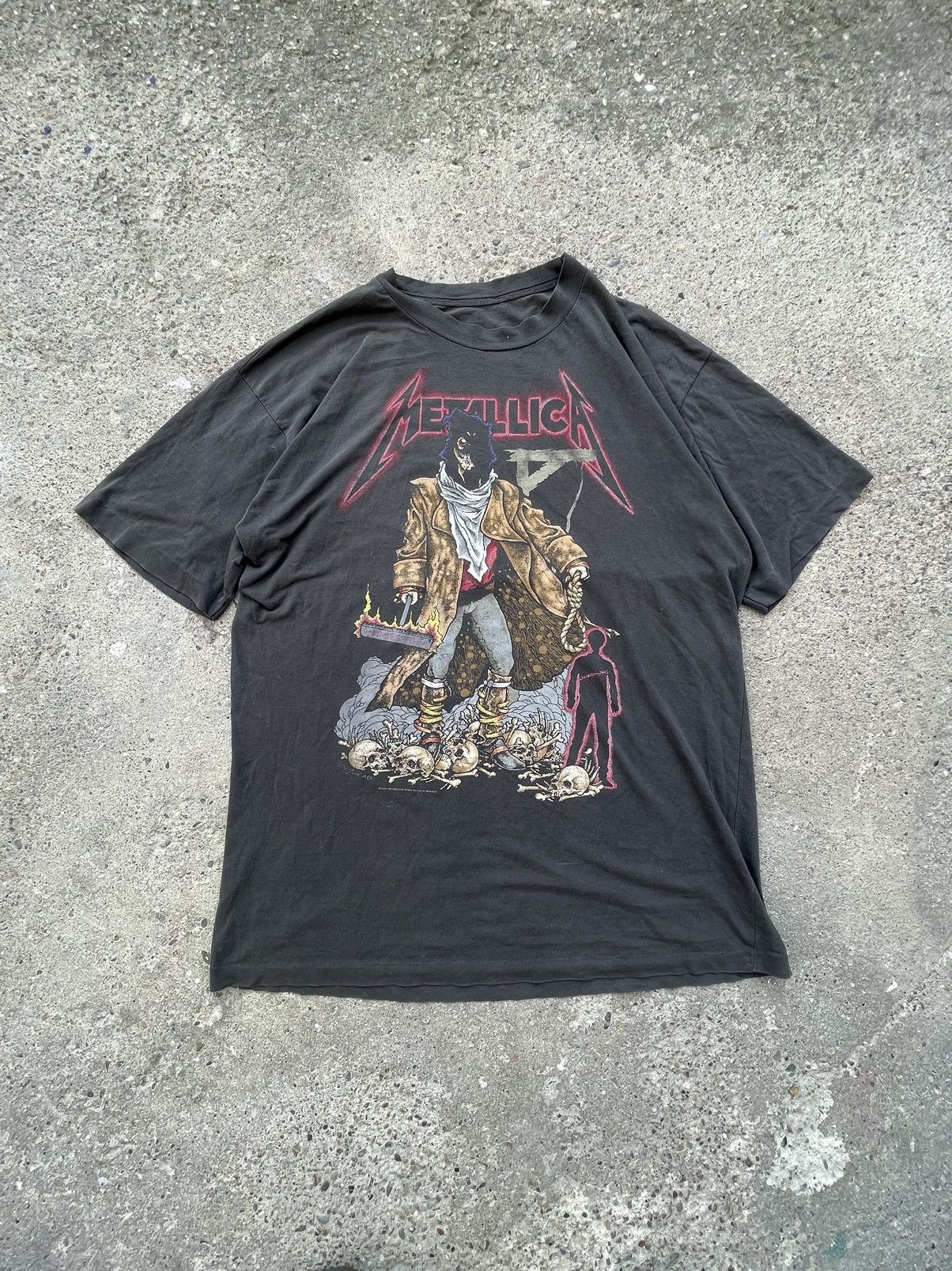 Maglietta da uomo Metallica - The Unforgiven Executioner - Nero - RTMTLTSBUNF