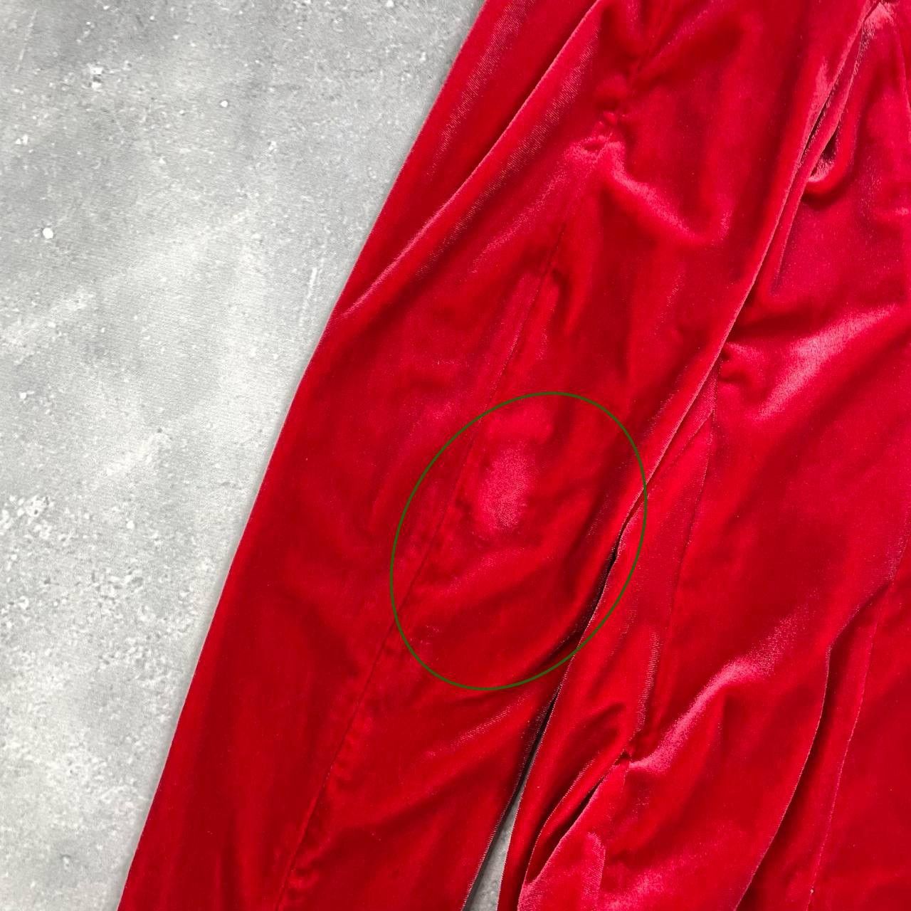 Emporio Armani Emporio Armani Two Button Velour Blazer Women’s Red Size 46 Size L / US 10 / IT 46 - 24 Thumbnail