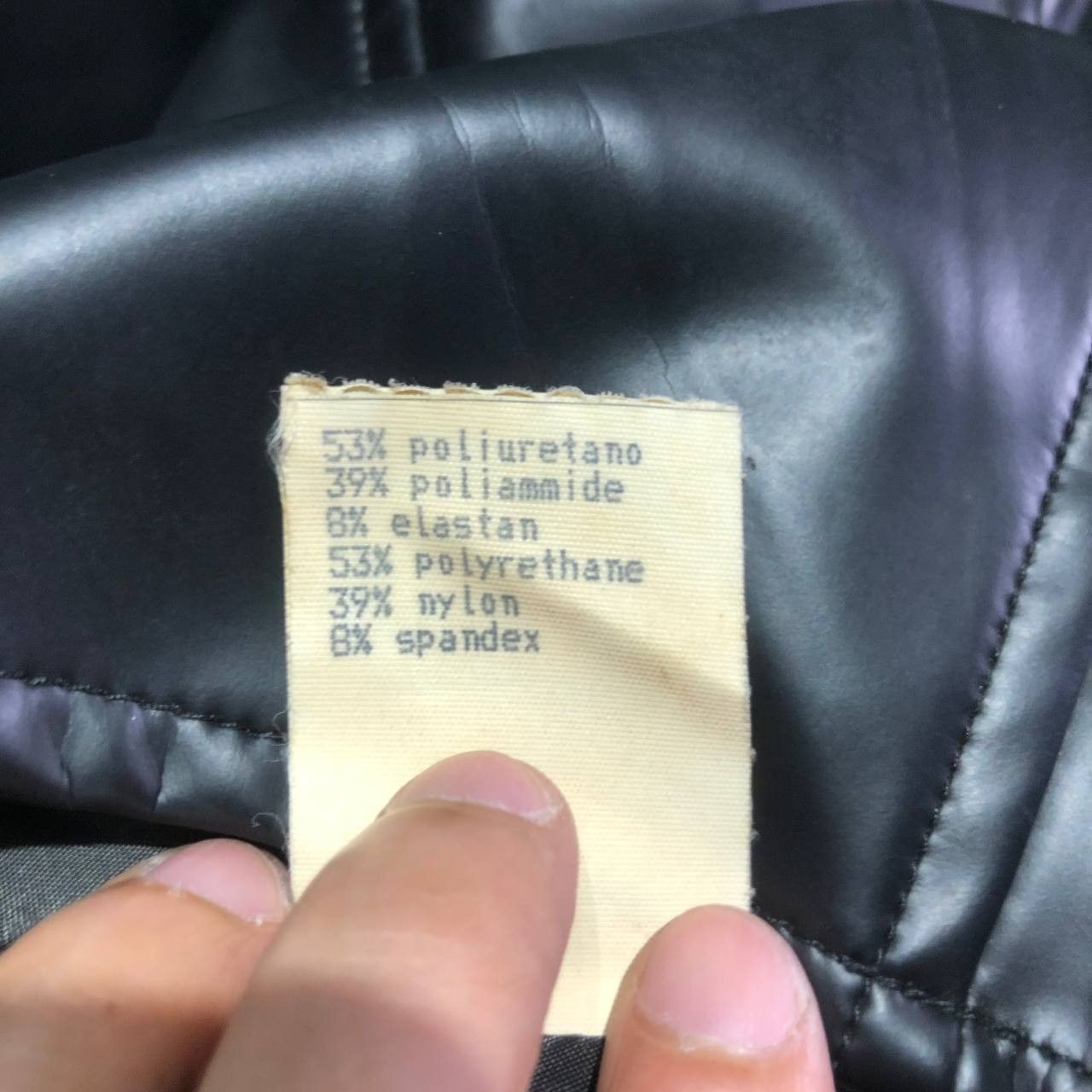 Moschino Moschino Leather Vest Size 50R - 7 Thumbnail