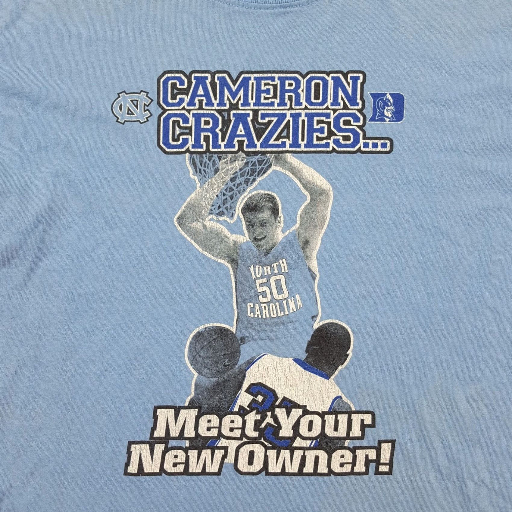 Anvil VINTAGE Duke Blue Devils Retro Y2K Basketball Size S School University T Shirt College Size US S / EU 44-46 / 1 - 3 Thumbnail