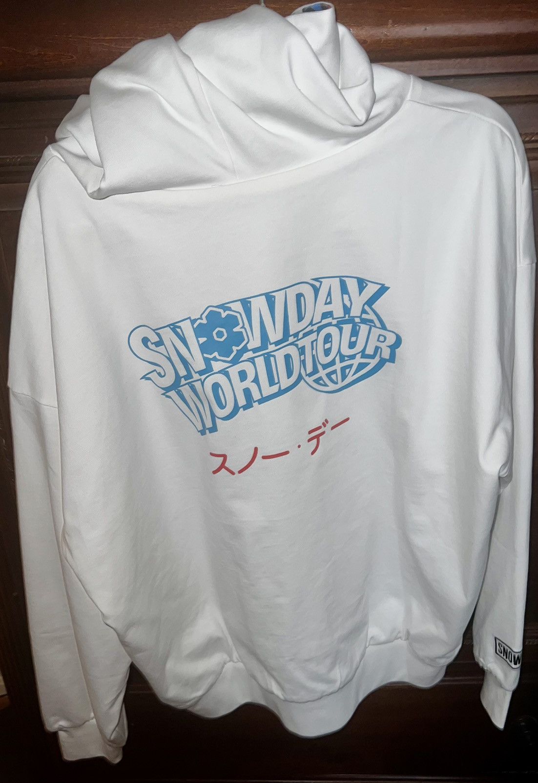 Designer × Japanese Brand × Snowday Reversible - white x AOP Hoodie medium Size US M / EU 48-50 / 2 - 2 Thumbnail