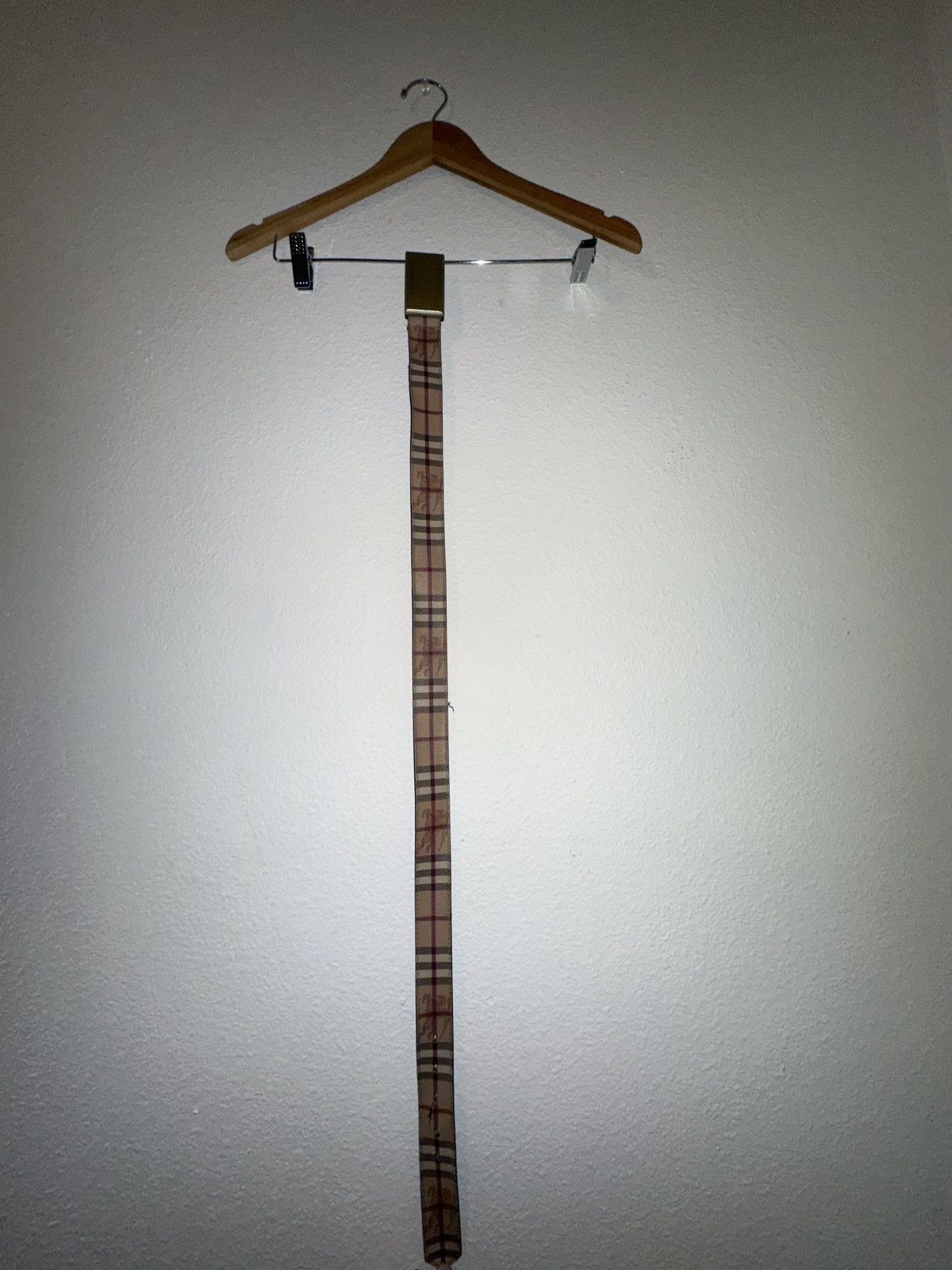 Burberry Burberry Tan Belt Size 30 - 1 Thumbnail