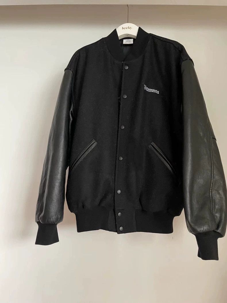 Vetements Vetements 20fall Show Wool Leather Jacket Size US XS / EU 42 / 0 - 1 Thumbnail