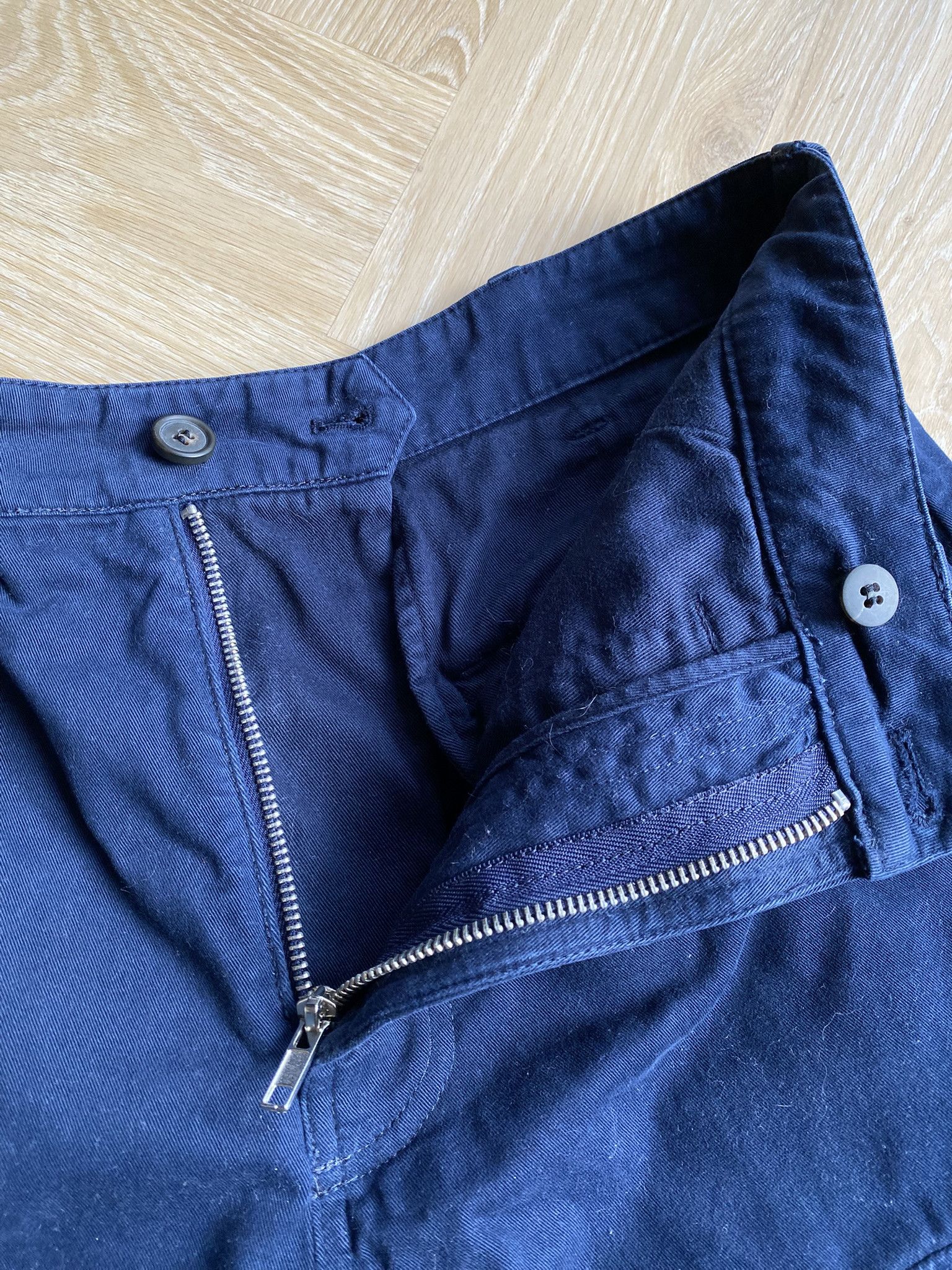 Acne Studios 46/S - Cargo Trousers - Navy Blue Size US 30 / EU 46 - 13 Thumbnail