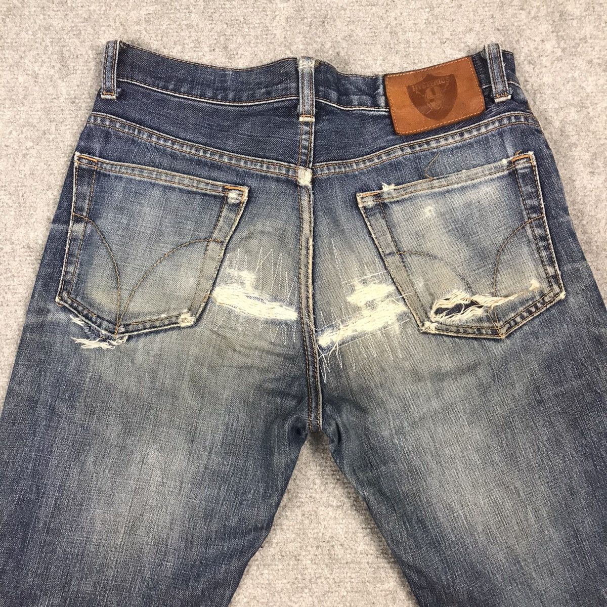 Hysteric Glamour × Japanese Brand HYSTERIC GLAMOUR DENIM DISTRESSED SKINNY JEANS PANT Size US 27 - 14 Thumbnail