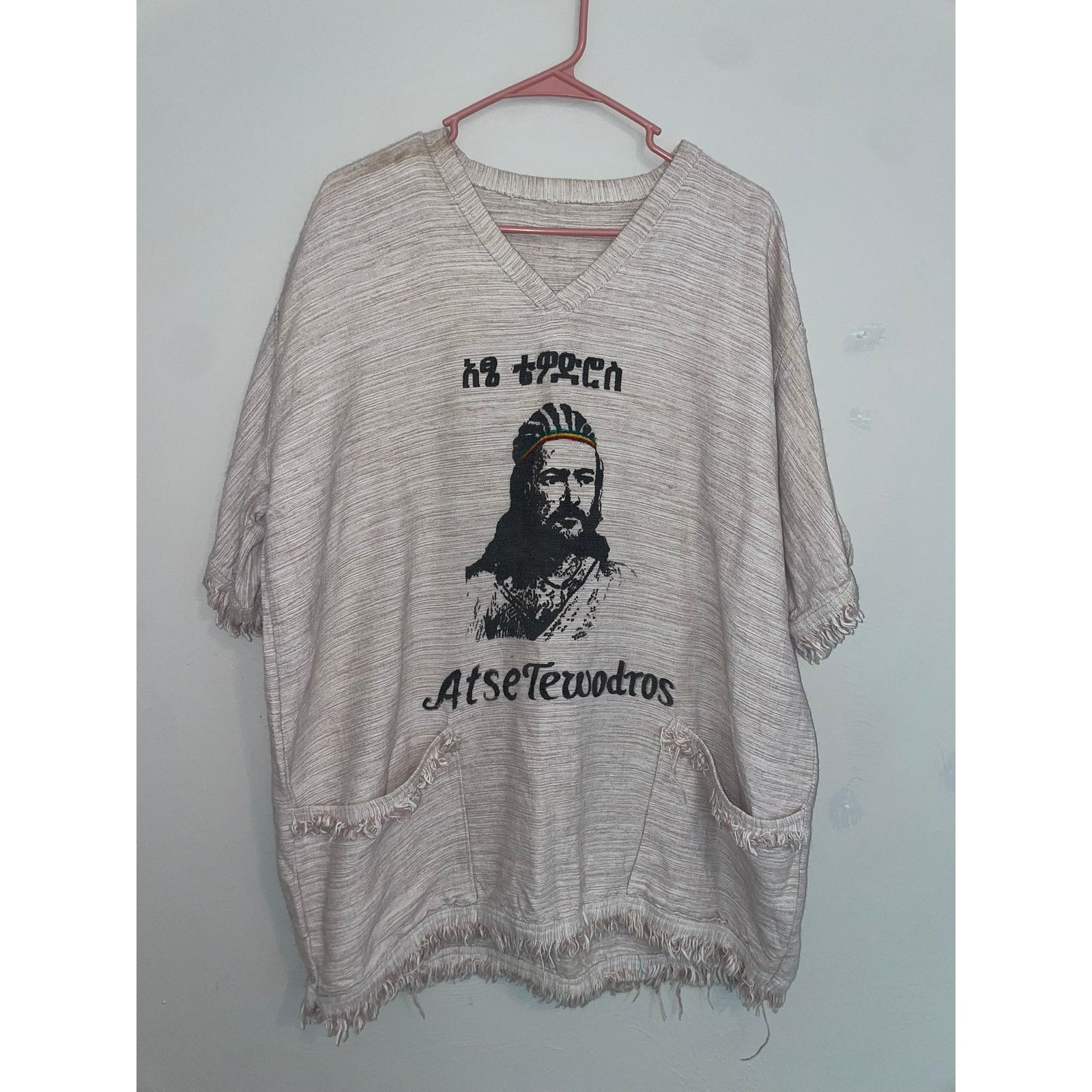 Vintage Emperor Tewodros Atse Ethopian Graphic Shirt Top Vintage XL Size US XL / EU 56 / 4 - 1 Thumbnail