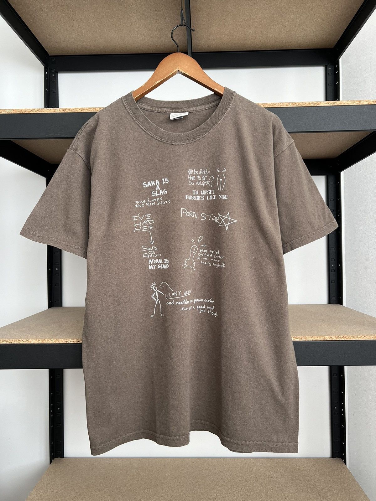 Vintage Vintage Porn Star PornStar Sex Sexy Girl Hook Ups T-shirt Size US L / EU 52-54 / 3 - 1 Thumbnail