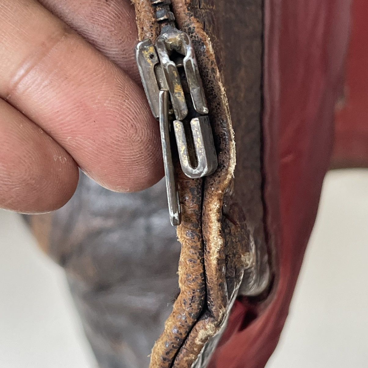 Sears True Vintage 30s Sears Hercules Horsehide Half-Belt Jacket Size US L / EU 52-54 / 3 - 15 Thumbnail