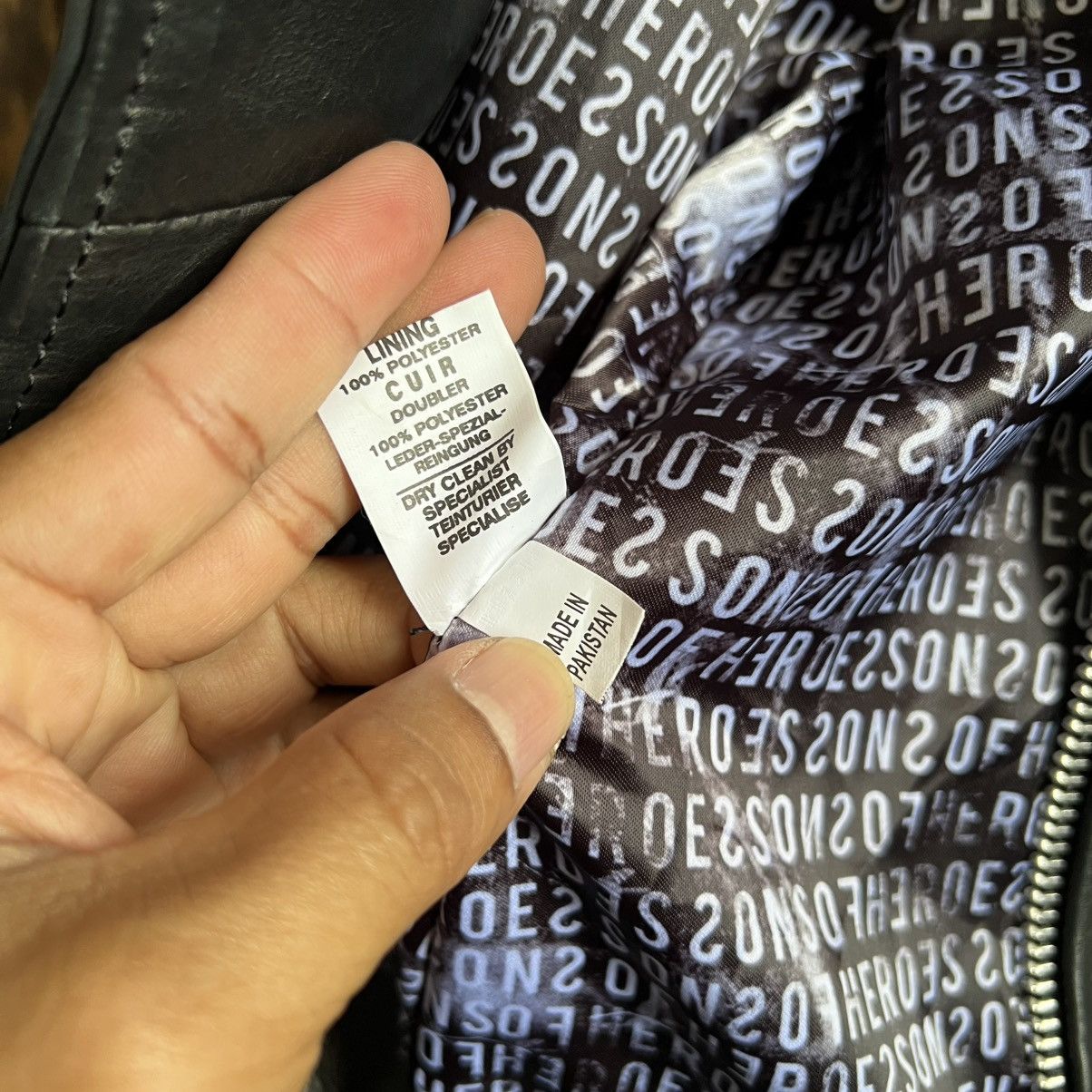 If Six Was Nine × Seditionaries Son Of Heroes Punk Leather Studded Jacket Size US L / EU 52-54 / 3 - 9 Thumbnail