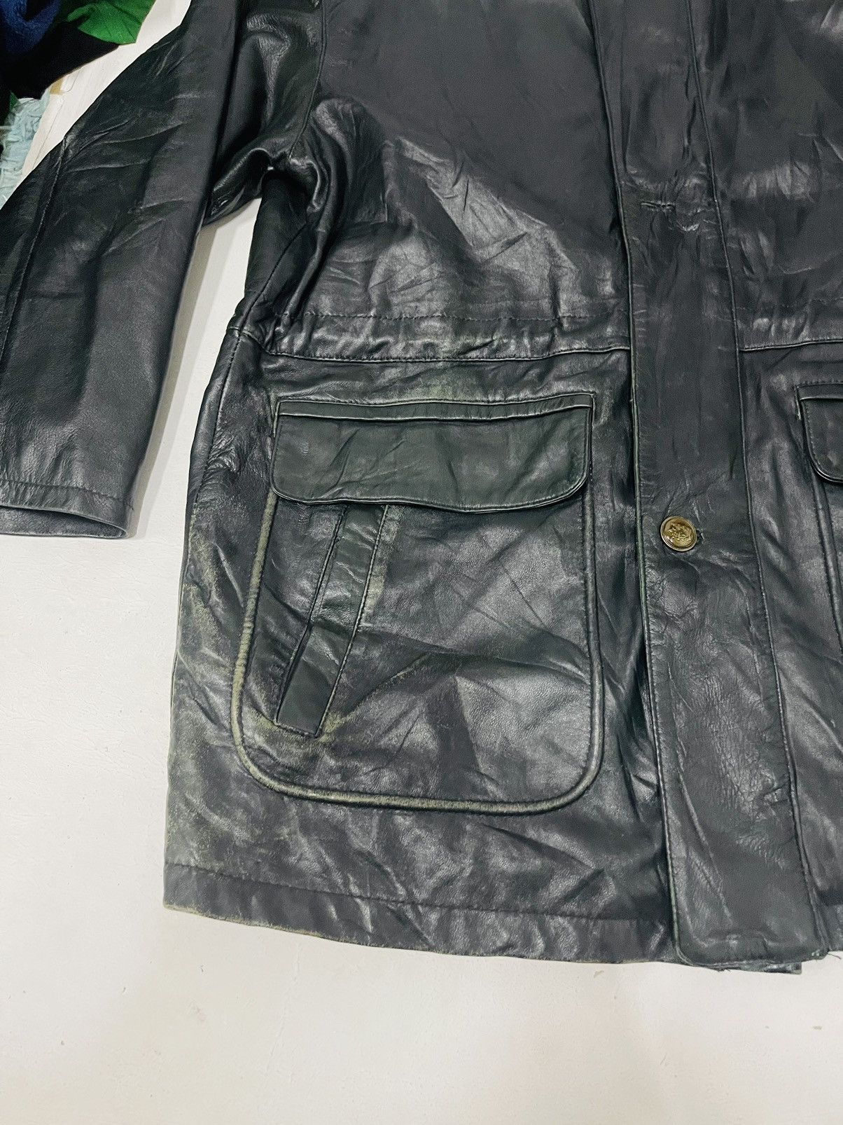 Japanese Brand Strath Conar Leather Jacket Size US M / EU 48-50 / 2 - 9 Thumbnail