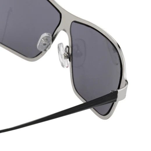 Raf Simons Raf Simons Rectangular Silver and Grey Lenses Size ONE SIZE - 3 Thumbnail