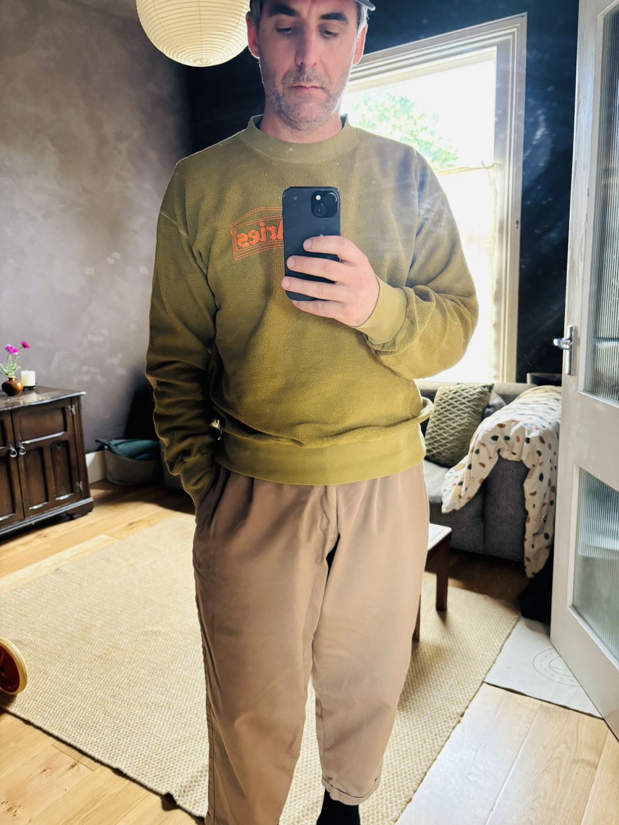 Aries Aries Reverse Fleece Sweatshirt Size US M / EU 48-50 / 2 - 4 Thumbnail