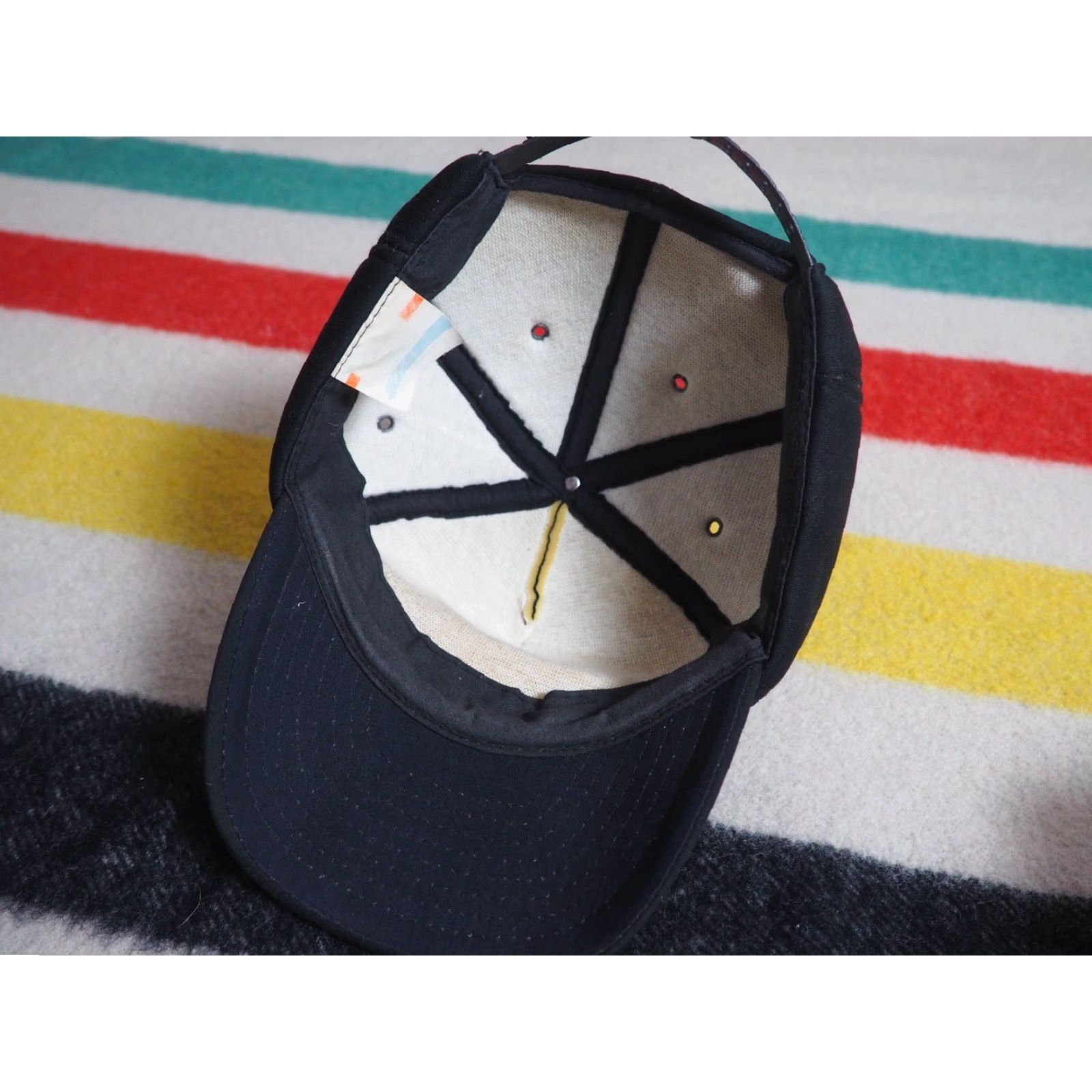 Vintage VTG 80s Circle Mining Central Alaska Black Foam Snapback Trucker Hat Adjustable Cap Mens Womens Size ONE SIZE - 3 Thumbnail