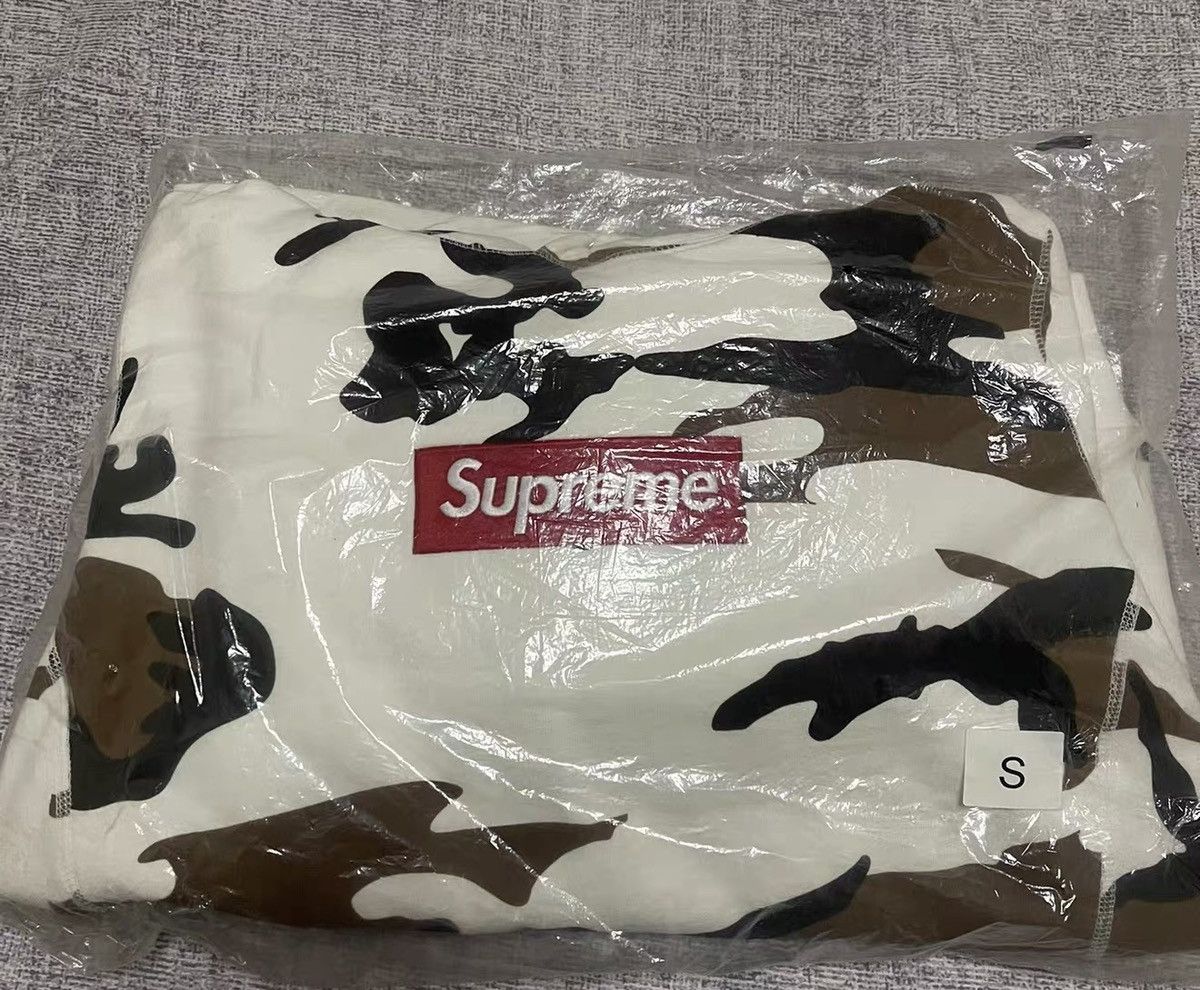Supreme Supreme fw16 cow camo box logo hooded hoodie sweatshirt Size US S / EU 44-46 / 1 - 1 Thumbnail