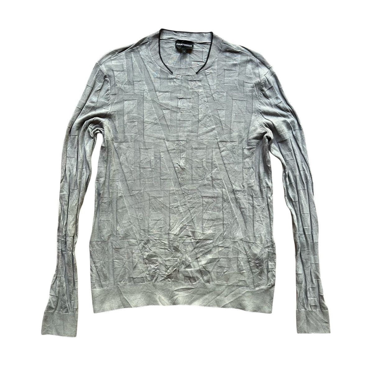 Emporio Armani Emperio Armani Knitwear Size L / US 10 / IT 46 - 1 Thumbnail