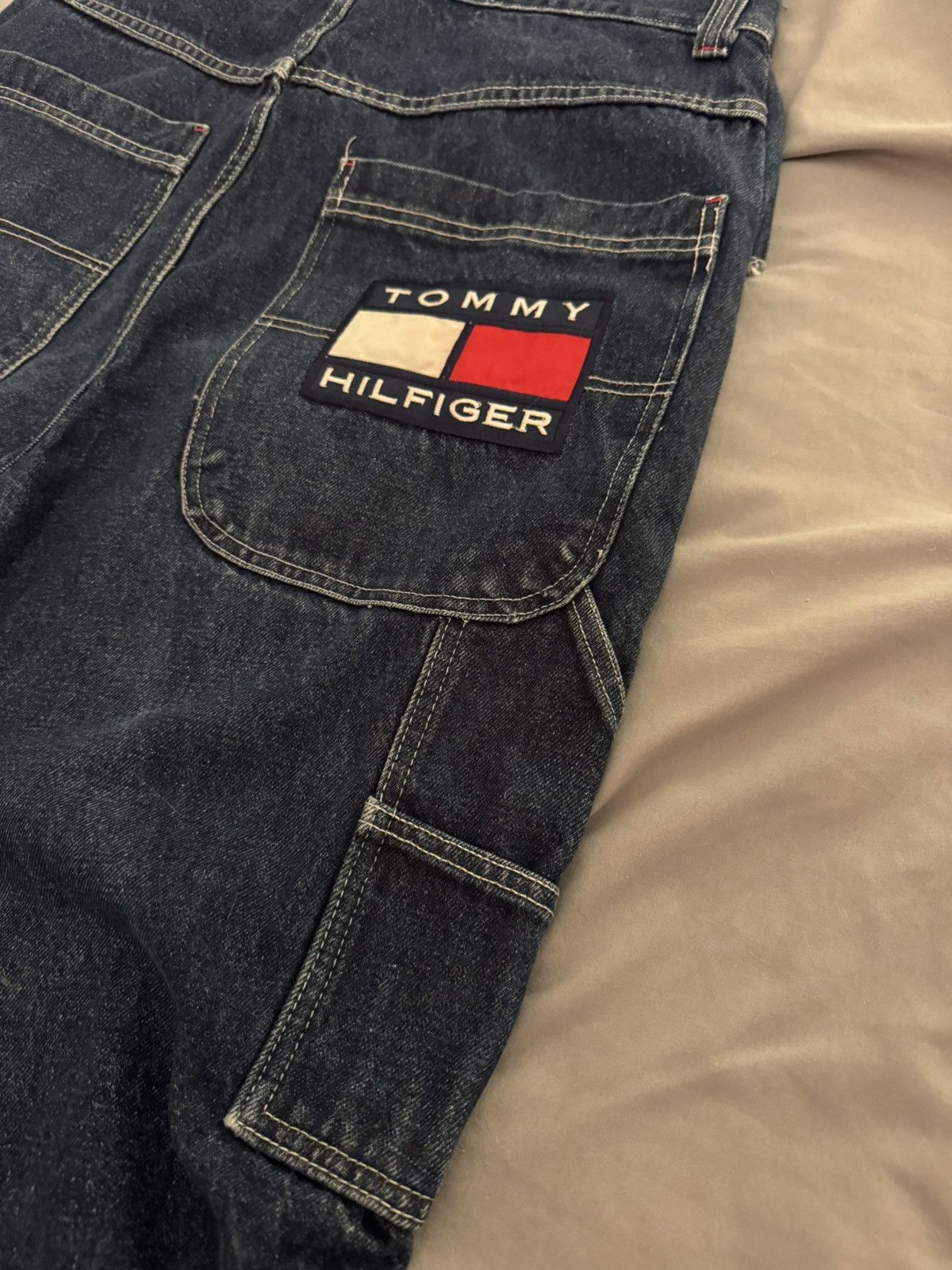 Tommy Hilfiger × Vintage Vintage Big Logo Tommy Hilfiger Jeans Size US 34 / EU 50 - 5 Thumbnail