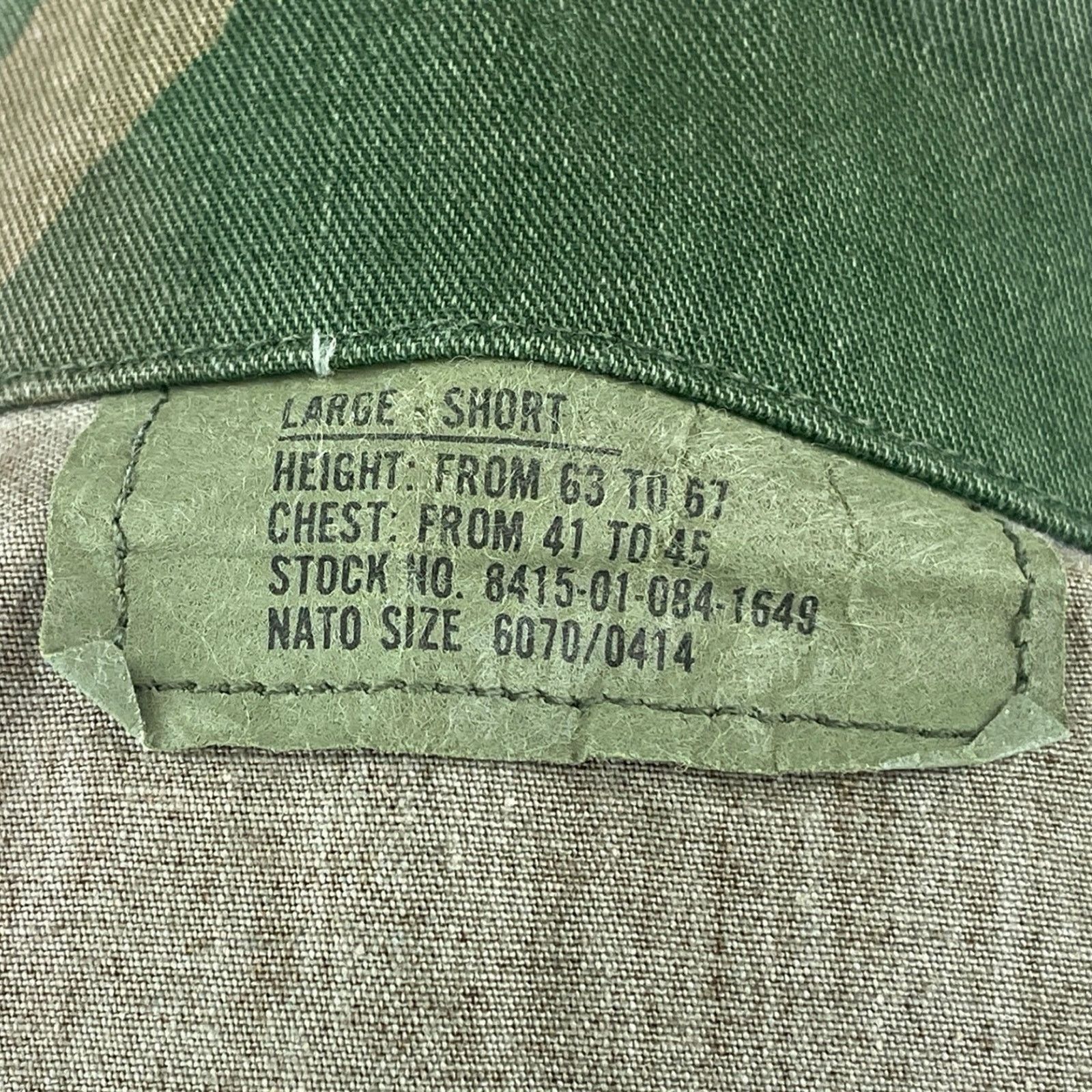 Vintage 90s Army Coat Mens (L) Camo Woodland BDU Tactical USA Size US L / EU 52-54 / 3 - 9 Thumbnail