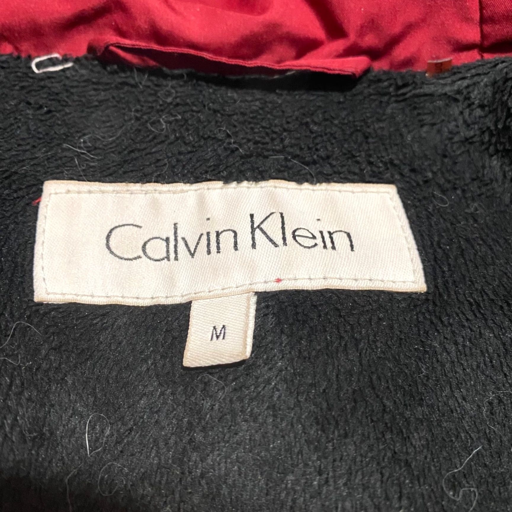 Calvin Klein Calvin Klein Womens Jacket M Red Parka Hooded Full Zip Puffer Cozy Weathergear Insulated Streetwear Size M / US 6-8 / IT 42-44 - 3 Thumbnail