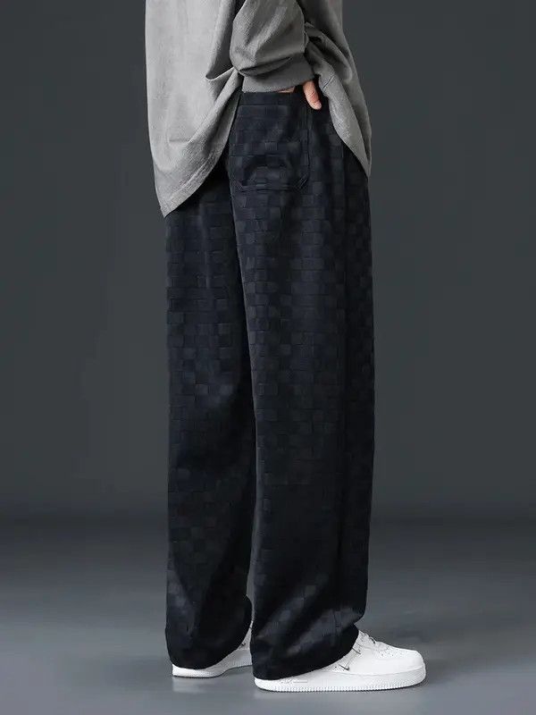 Japanese Brand Natsuko x Mieko Elastic Plaid Sweatpant Size US 34 / EU 50 - 5 Thumbnail