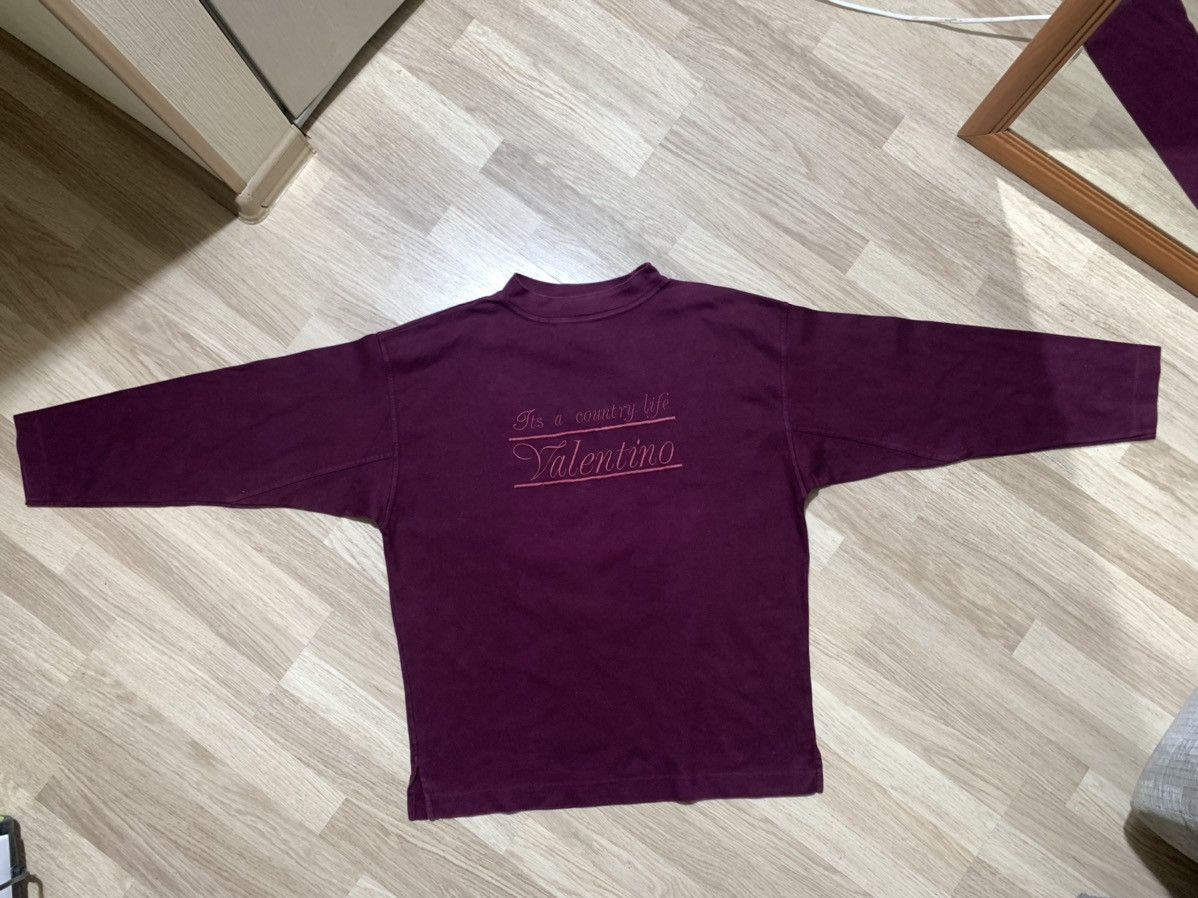 Valentino × Vintage Valentino jeans vintage sweatshirt Size US XL / EU 56 / 4 - 3 Thumbnail
