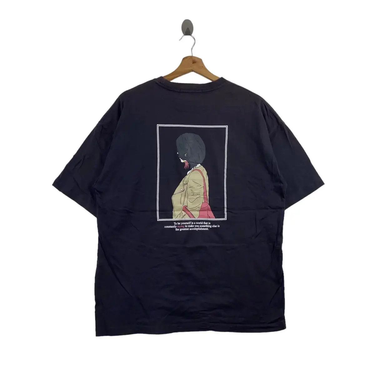 Vintage CONFIRM ORIGINAL DESIGN Be Yourself Tee Shirt Top Greatest Size M / US 6-8 / IT 42-44 - 1 Thumbnail
