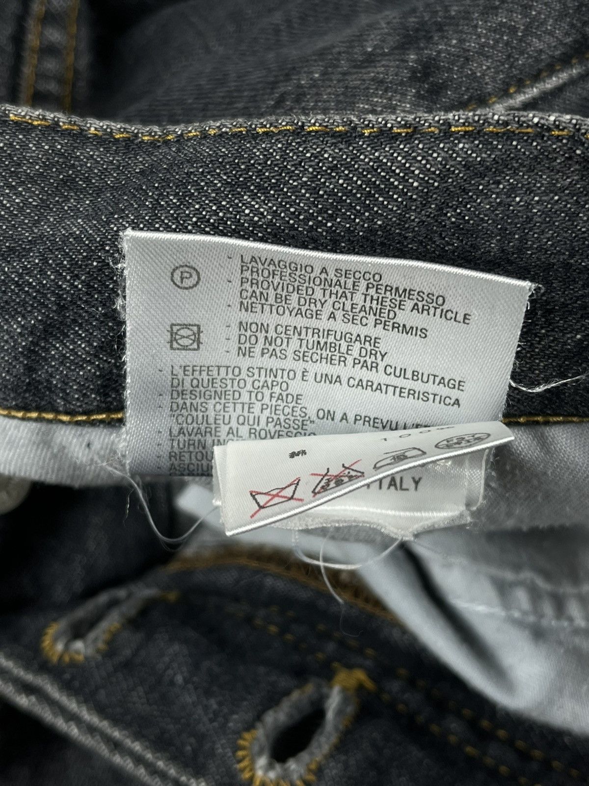 Gucci Gucci Tom Ford Vintage Wide Leg Bootcut Denim Jeans Gray Size US 34 / EU 50 - 8 Thumbnail