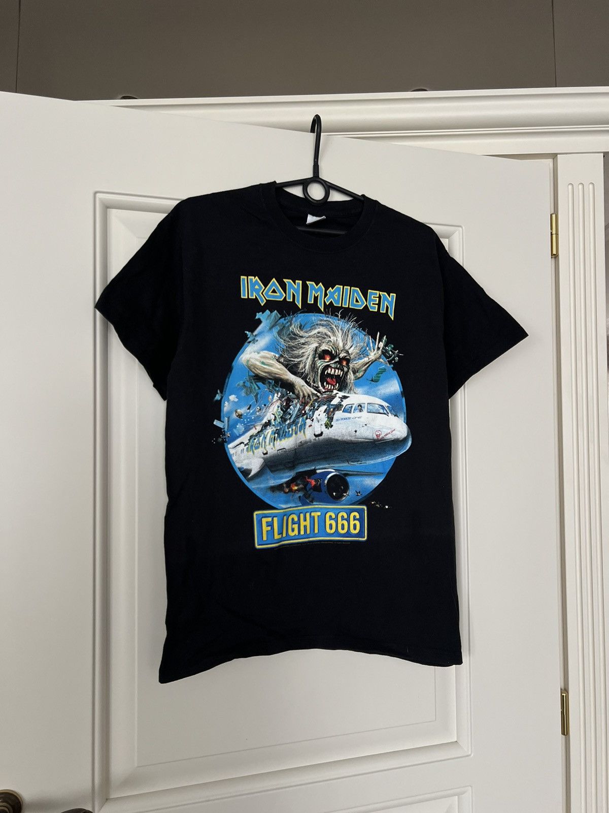 Band Tees × Iron Maiden Iron Maiden Band Tee Flight 666 Size US M / EU 48-50 / 2 - 2 Thumbnail